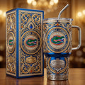 Florida Gators 40oz Tumbler with Lid and Straw