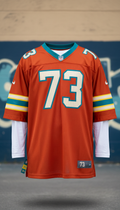 Authentic NFL Jersey With Metallic Trim