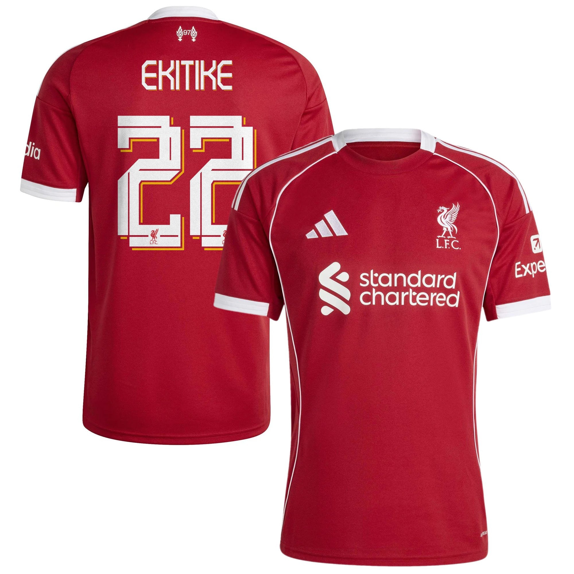 Liverpool FC 2025/26 Home Kit Jersey