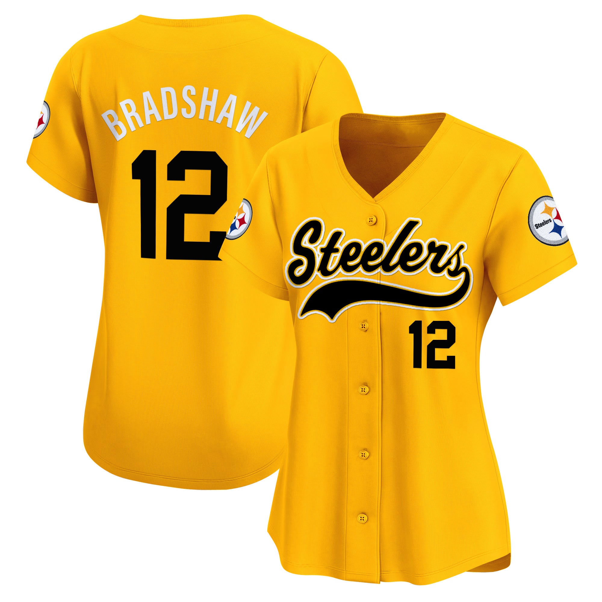 Women's Pittsburgh Steelers 2025 Vapor Baseball Jersey - All Stitched