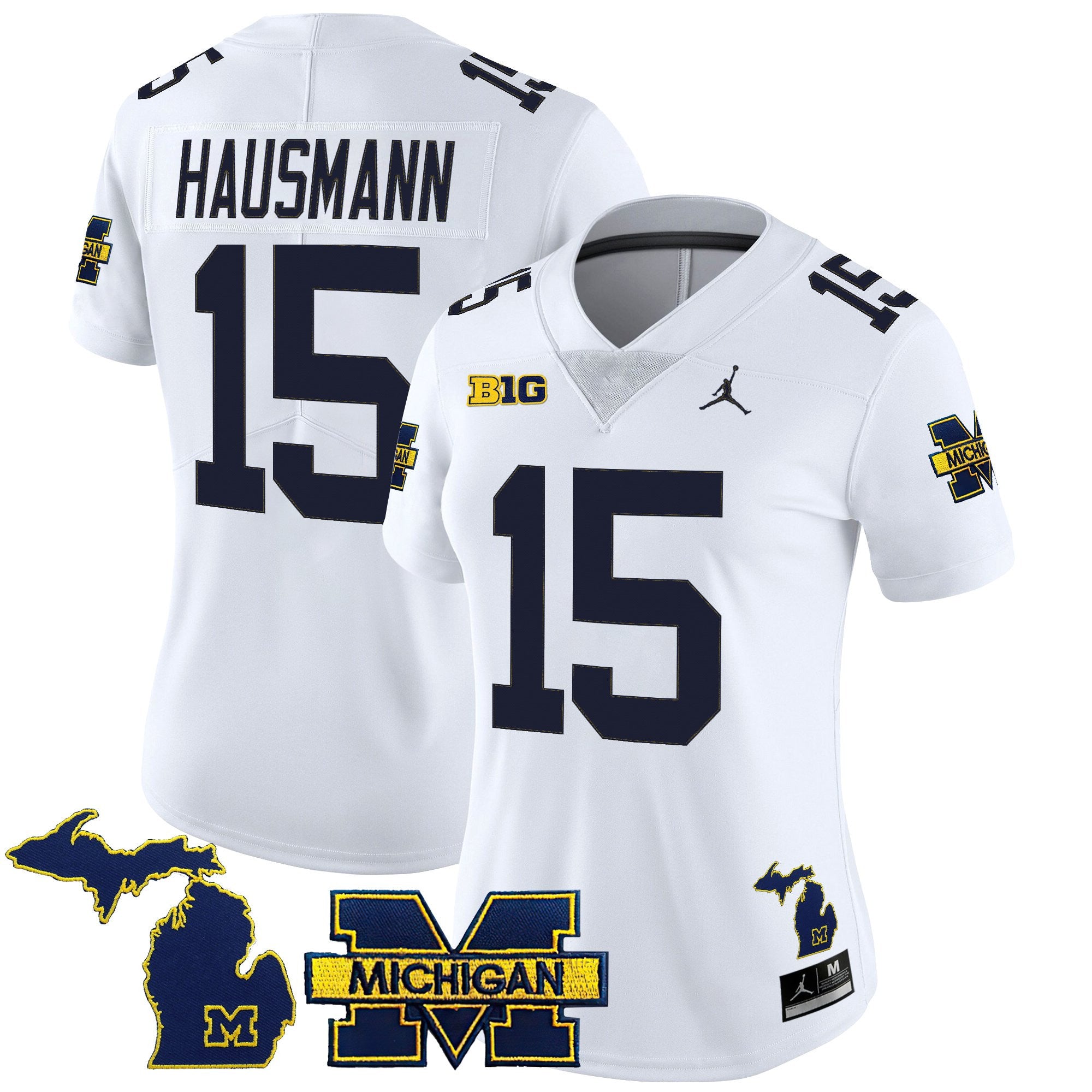 Women's Michigan Wolverines 2025 Vapor Limited Jersey - All Stitched