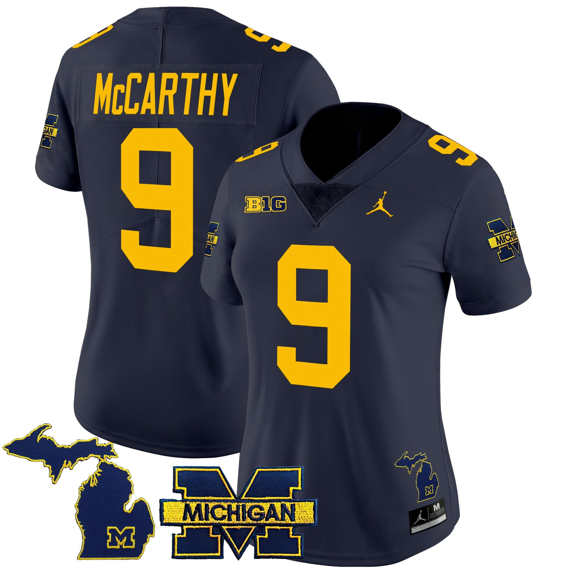 Women's Michigan Wolverines 2025 Vapor Limited Jersey - All Stitched