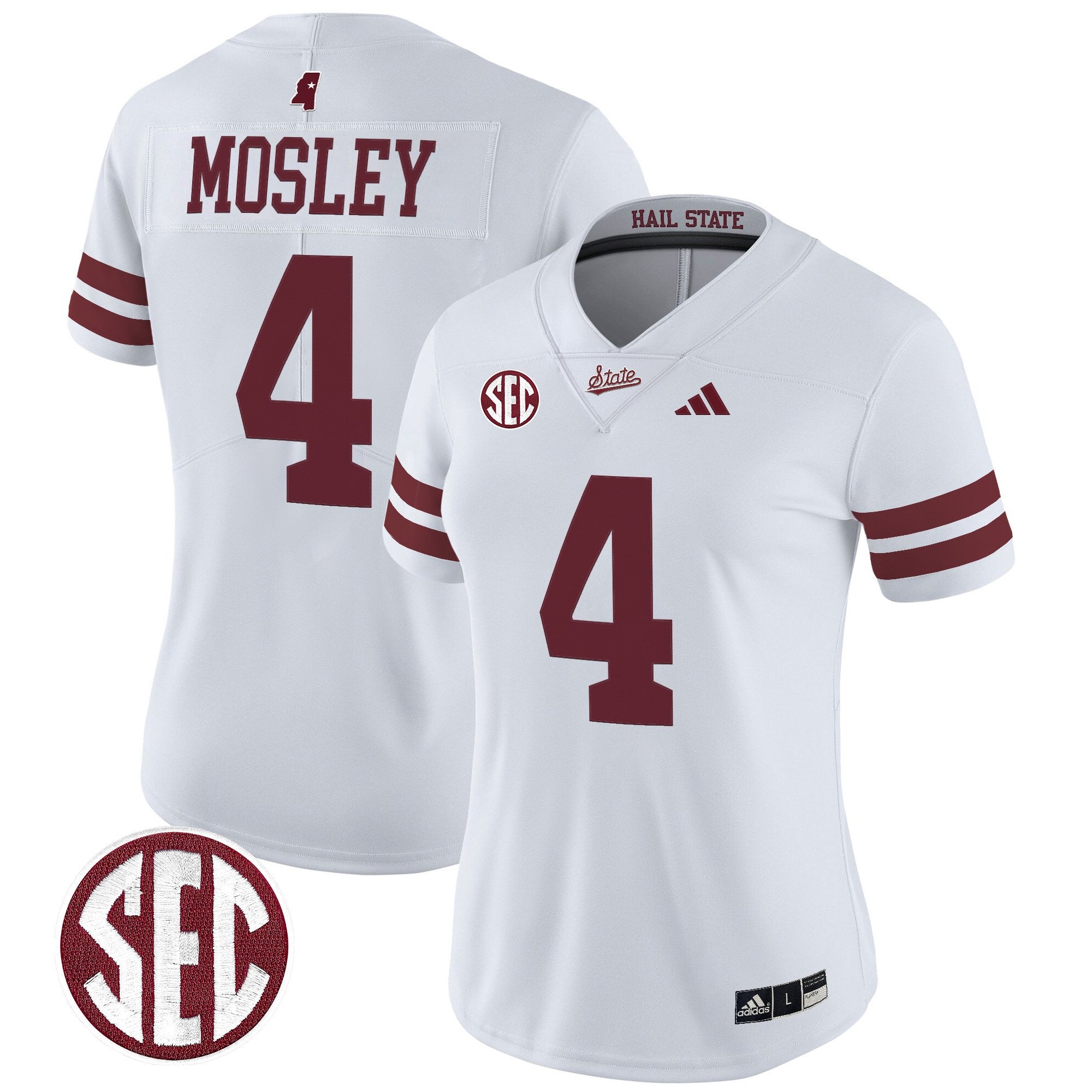 Women's Mississippi State Bulldogs 'Dark Mode' Vapor Limited Jersey - All Stitched