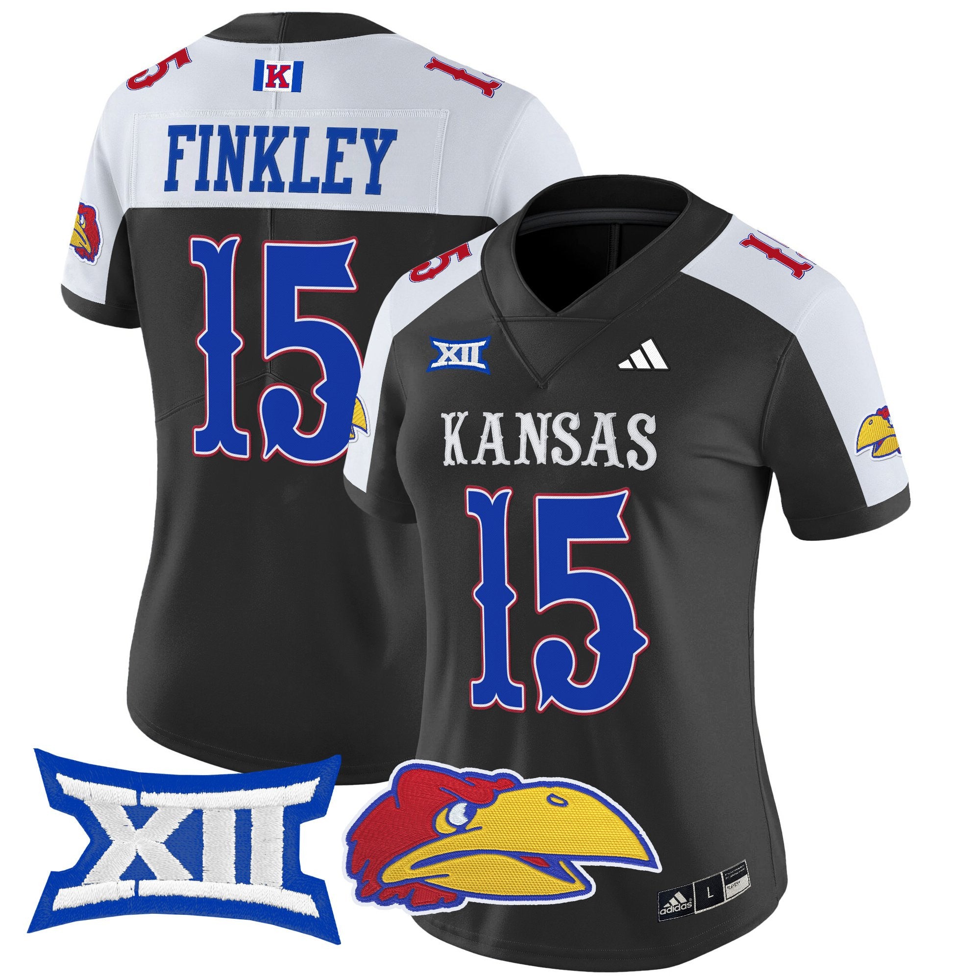 Women's Kansas Jayhawks 2025 Vapor Limited Jersey - All Stitched