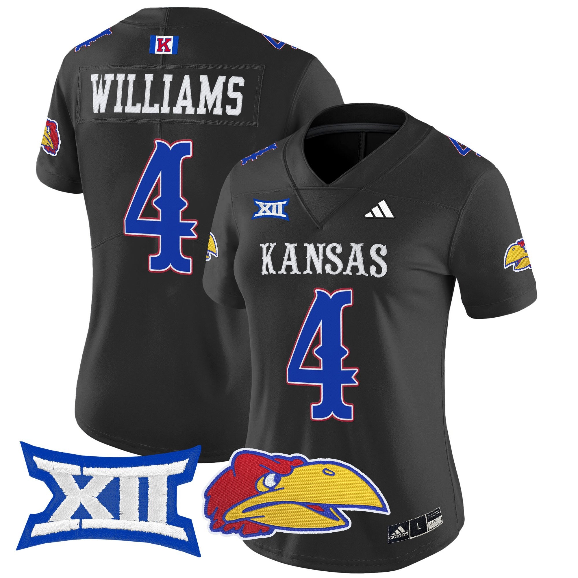 Women's Kansas Jayhawks 2025 Vapor Limited Jersey - All Stitched