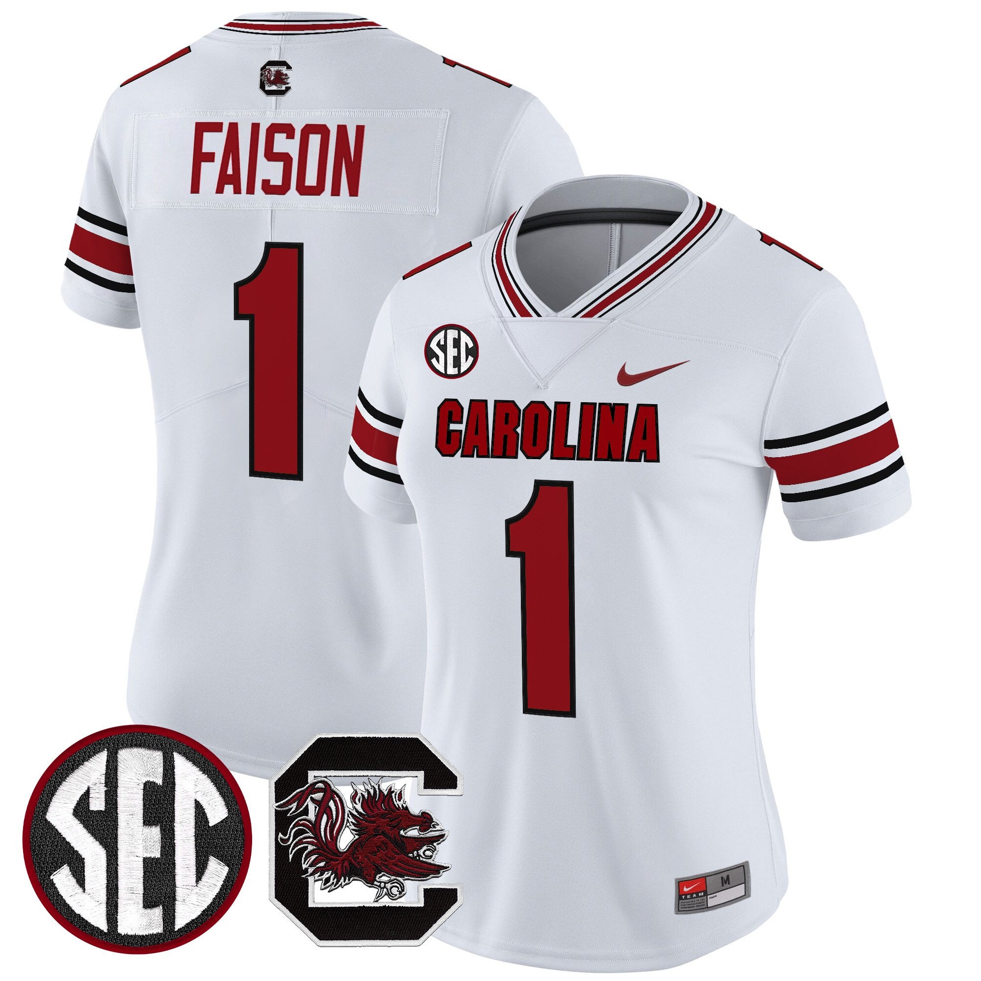 Women's South Carolina Gamecocks 'Rebrand 2026' Vapor Limited Jersey - All Stitched