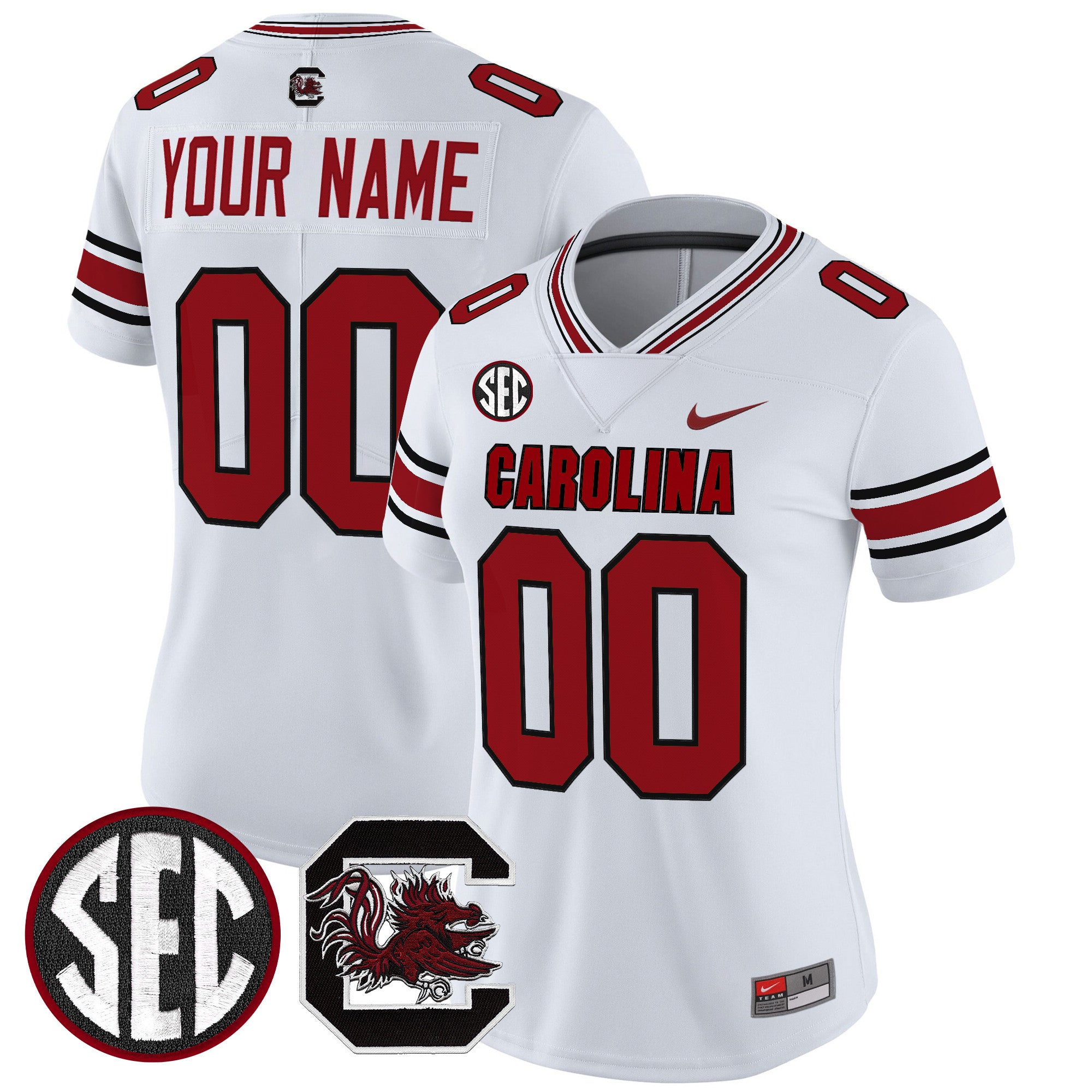 South Carolina Gamecocks 'Rebrand 2026' Vapor Limited Custom Jersey - All Stitched