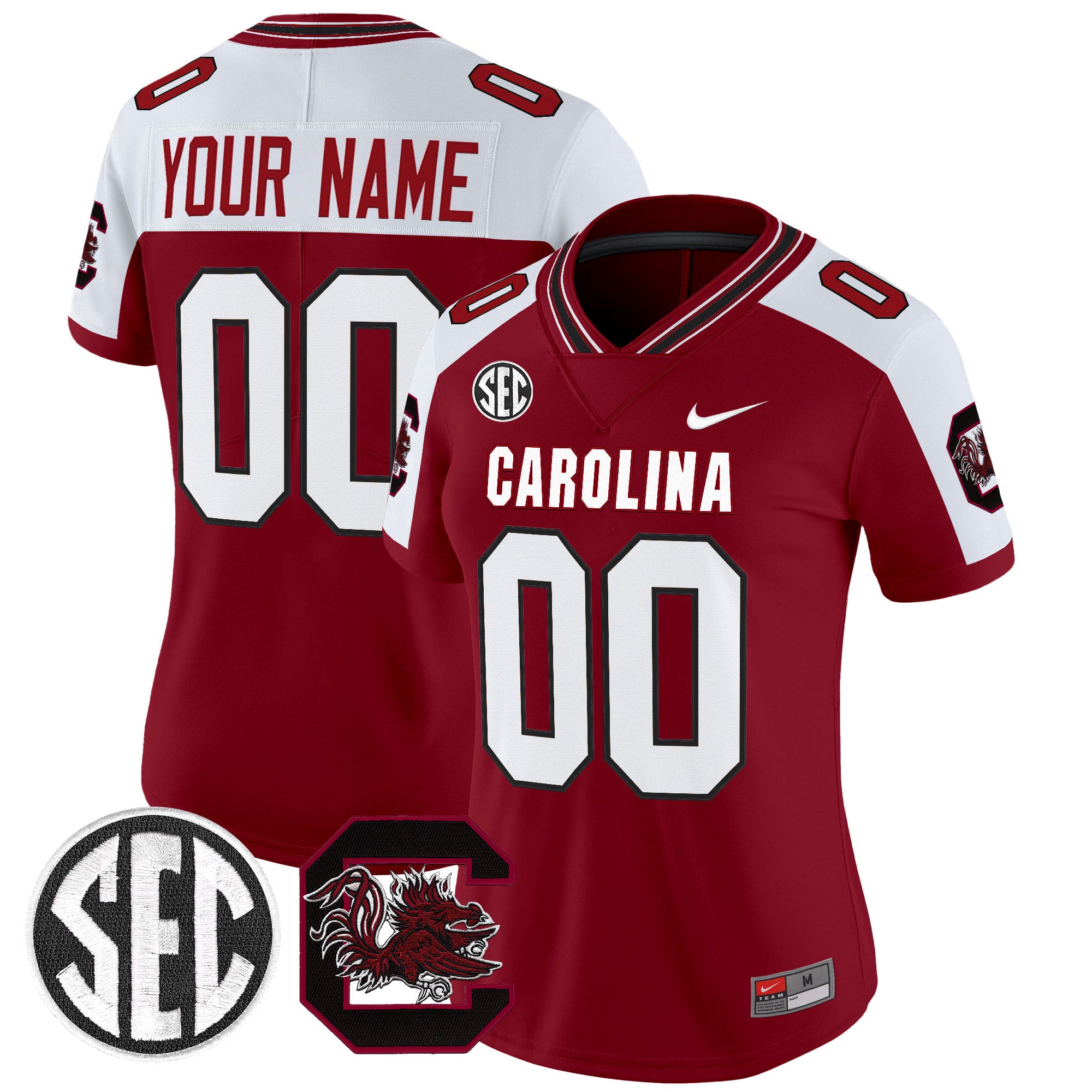 South Carolina Gamecocks 'Rebrand 2026' Vapor Limited Custom Jersey - All Stitched