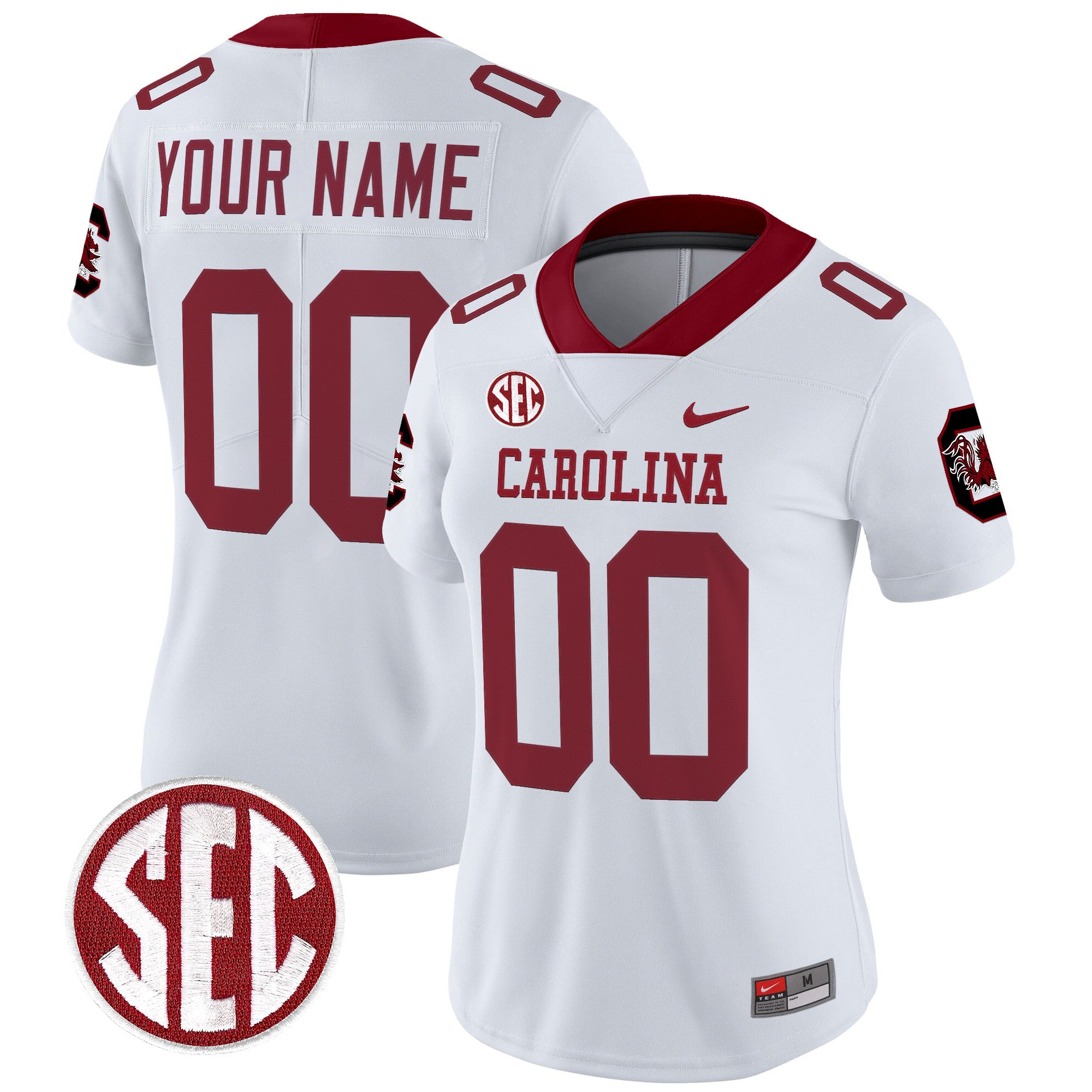 South Carolina Gamecocks 1980 Throwback Vapor Limited Custom Jersey – Rebrand 2026 – All Stitched