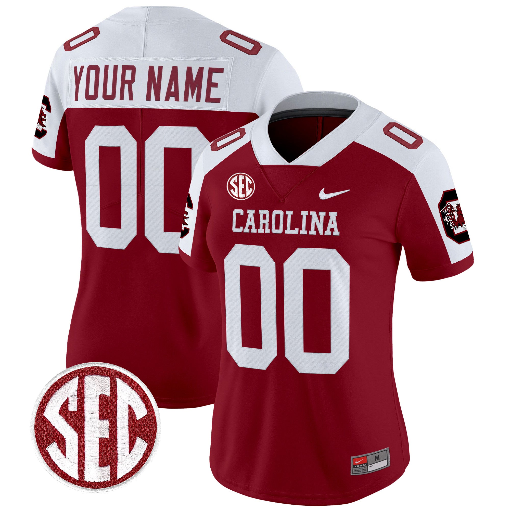 South Carolina Gamecocks 1980 Throwback Vapor Limited Custom Jersey – Rebrand 2026 – All Stitched