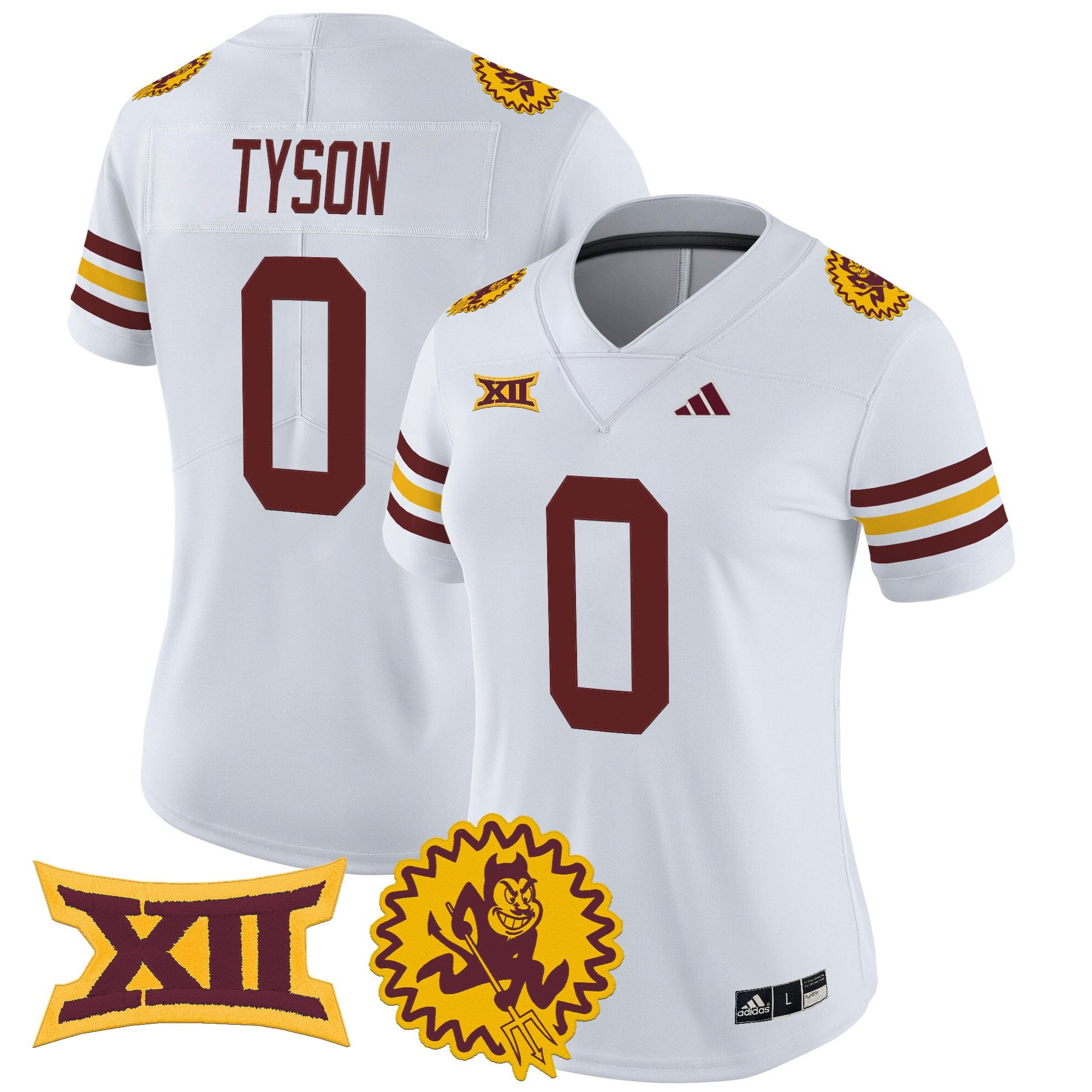 Women's Arizona State Sun Devils 1975 Throwback Vapor Limited Jersey - All Stitched