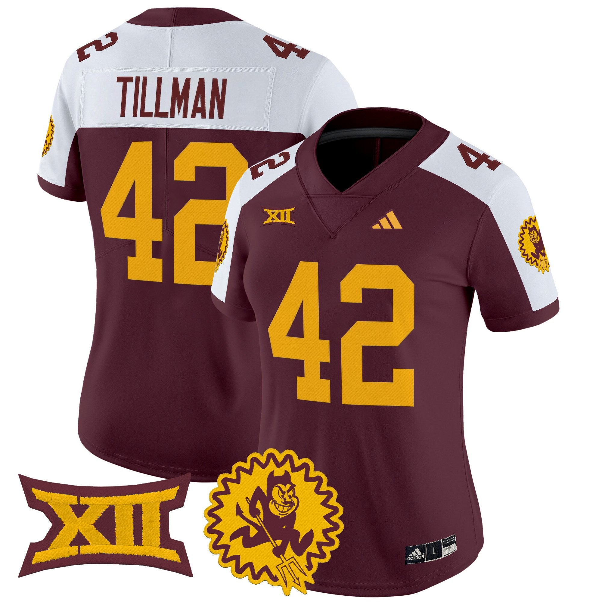 Women's Arizona State Sun Devils 1975 Throwback Vapor Limited Jersey - All Stitched