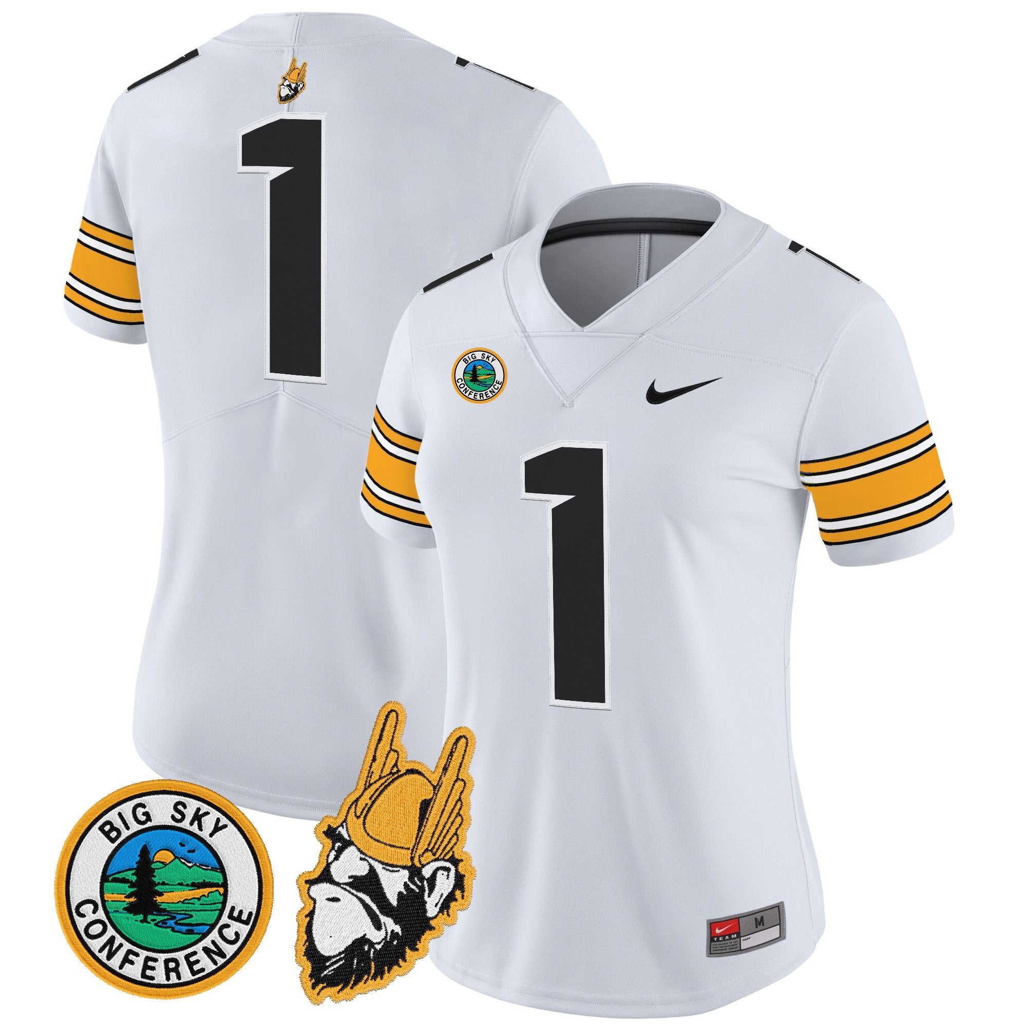 Women's Idaho Vandals 1975 Throwback Vapor Limited Jersey - All Stitched