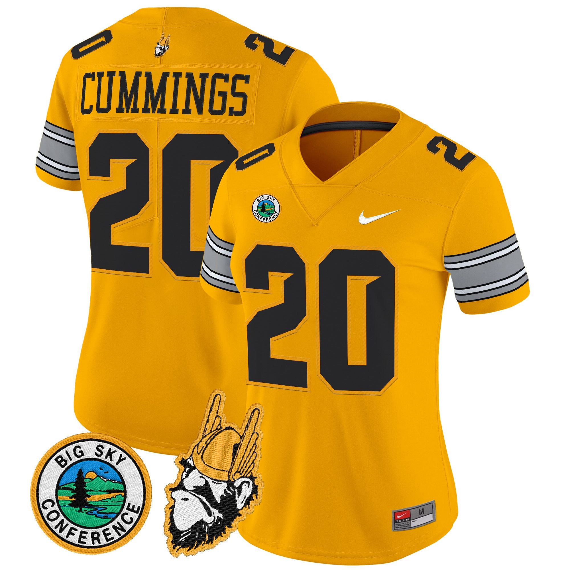 Women's Idaho Vandals 1975 Throwback Vapor Limited Jersey - All Stitched