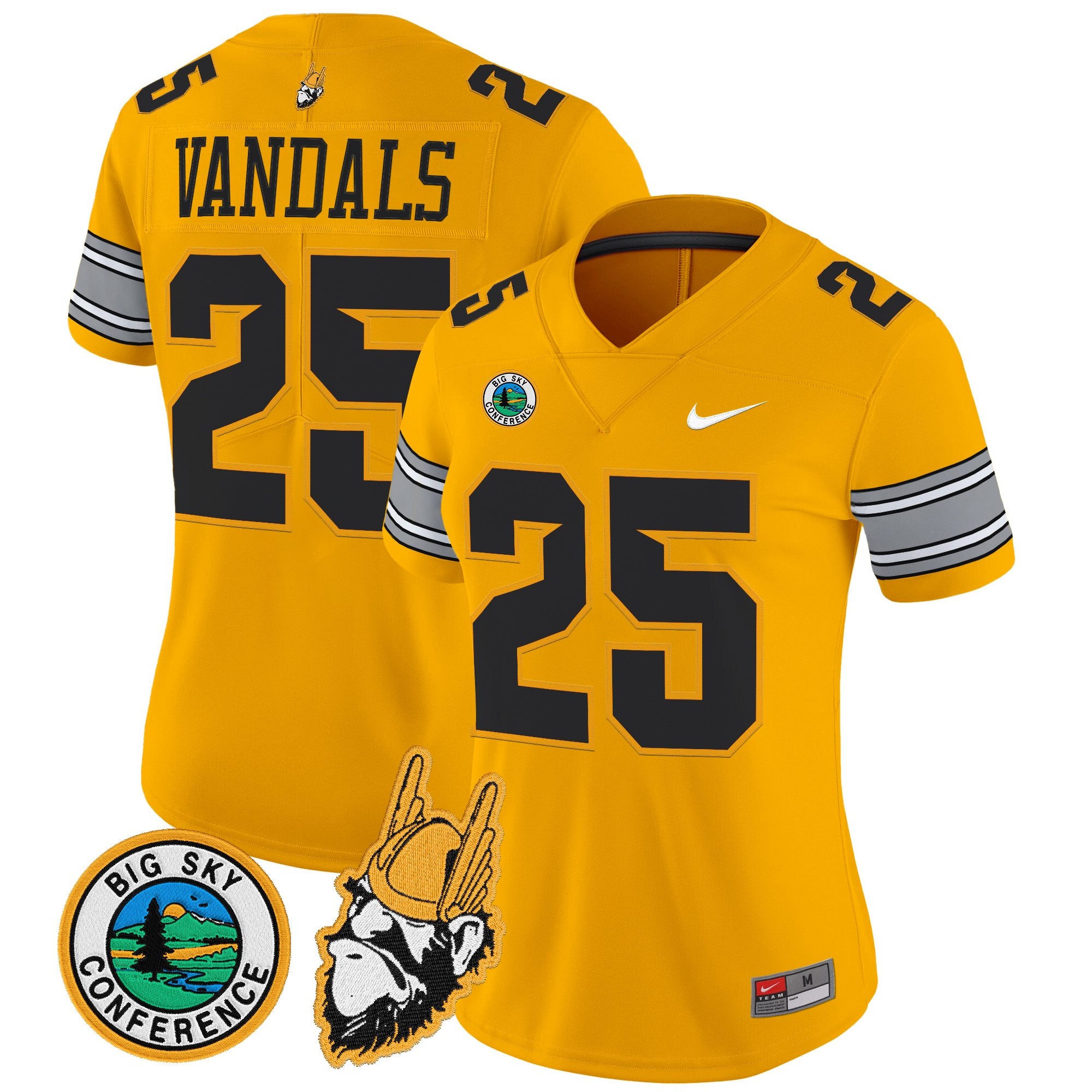 Women's Idaho Vandals 1975 Throwback Vapor Limited Jersey - All Stitched