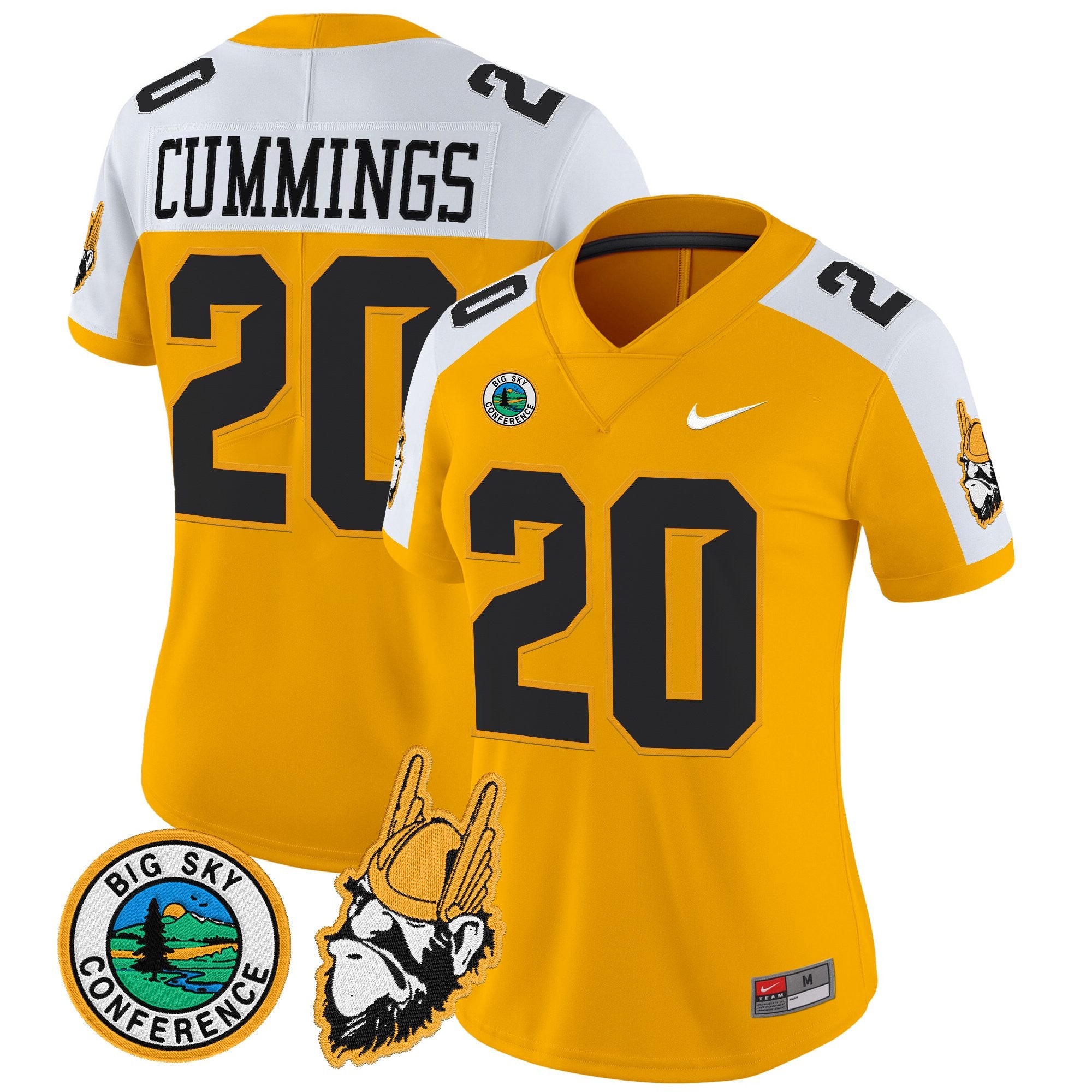 Women's Idaho Vandals 1975 Throwback Vapor Limited Jersey - All Stitched