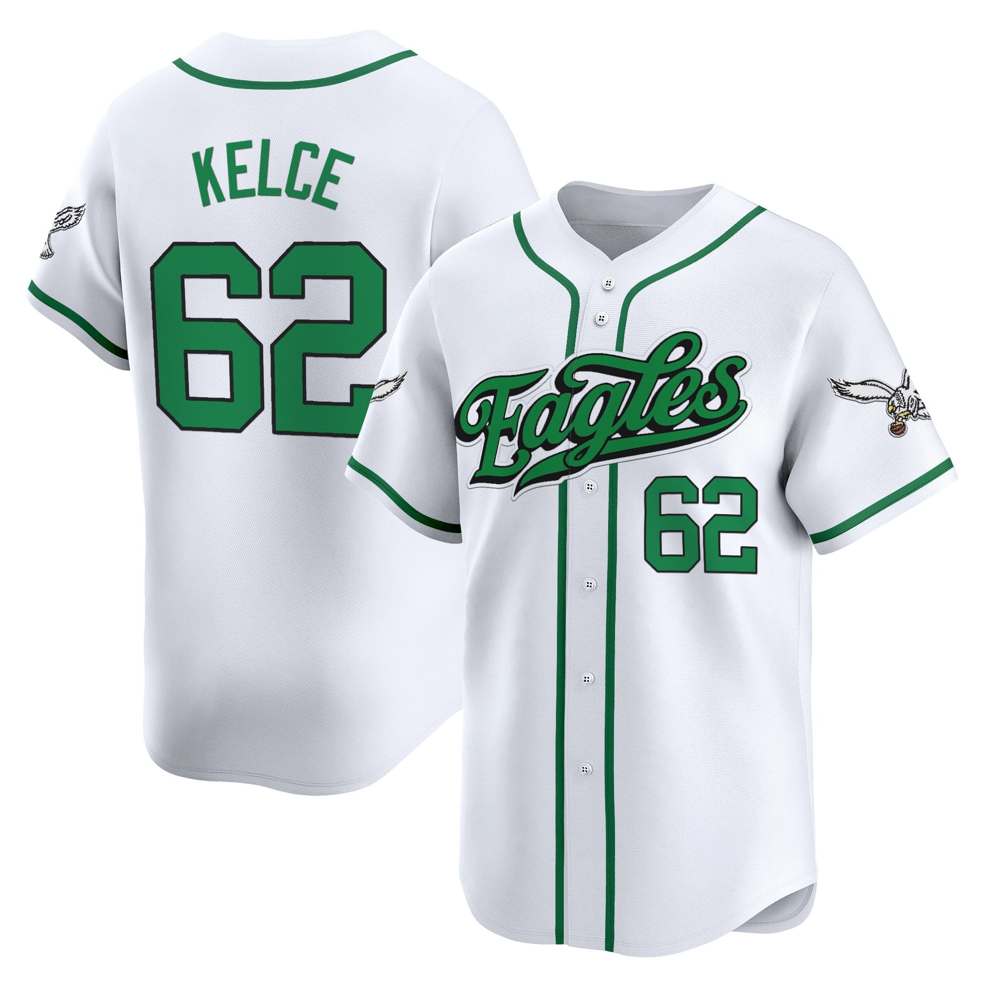 Men's Philadelphia Eagles 2025 Vapor Baseball Jersey V2 - All Stitched