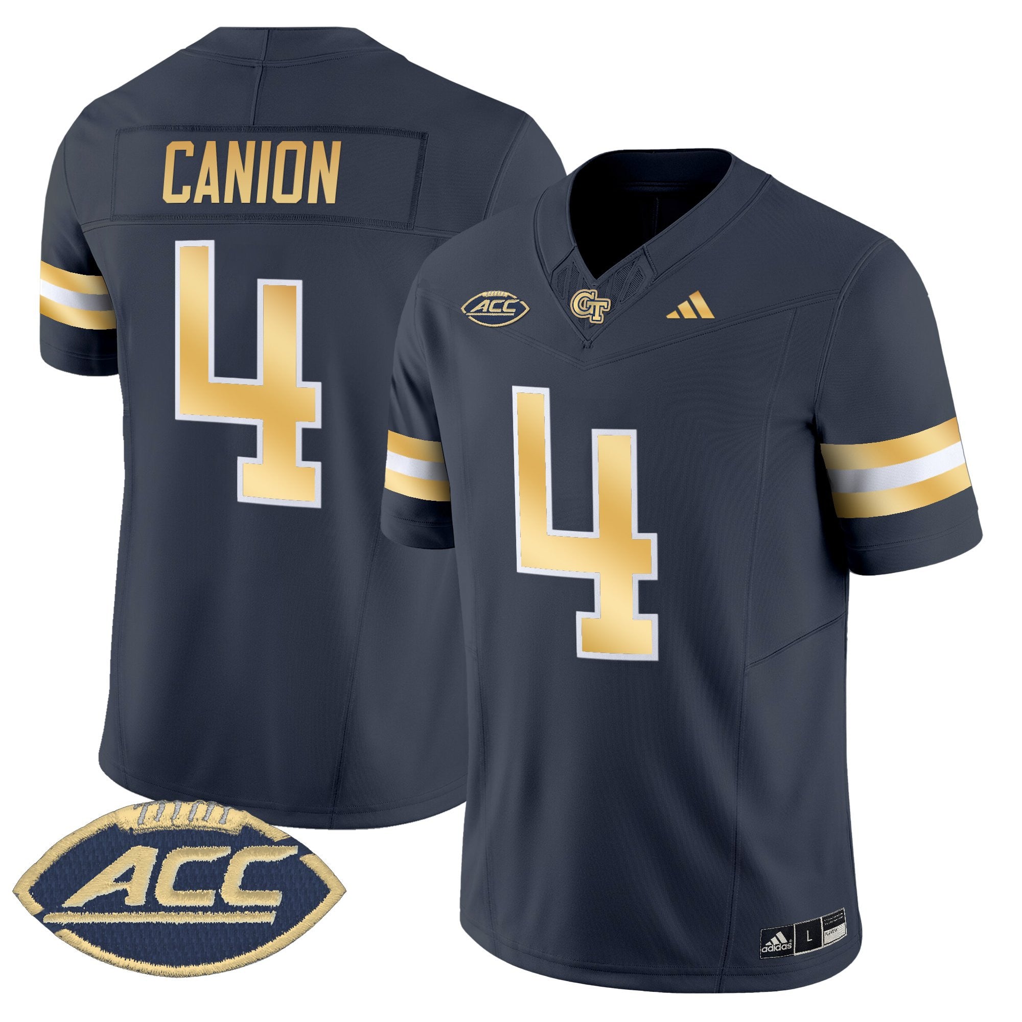 Youth's Georgia Tech Yellow Jackets 2025 Vapor Limited Jersey - All stitched