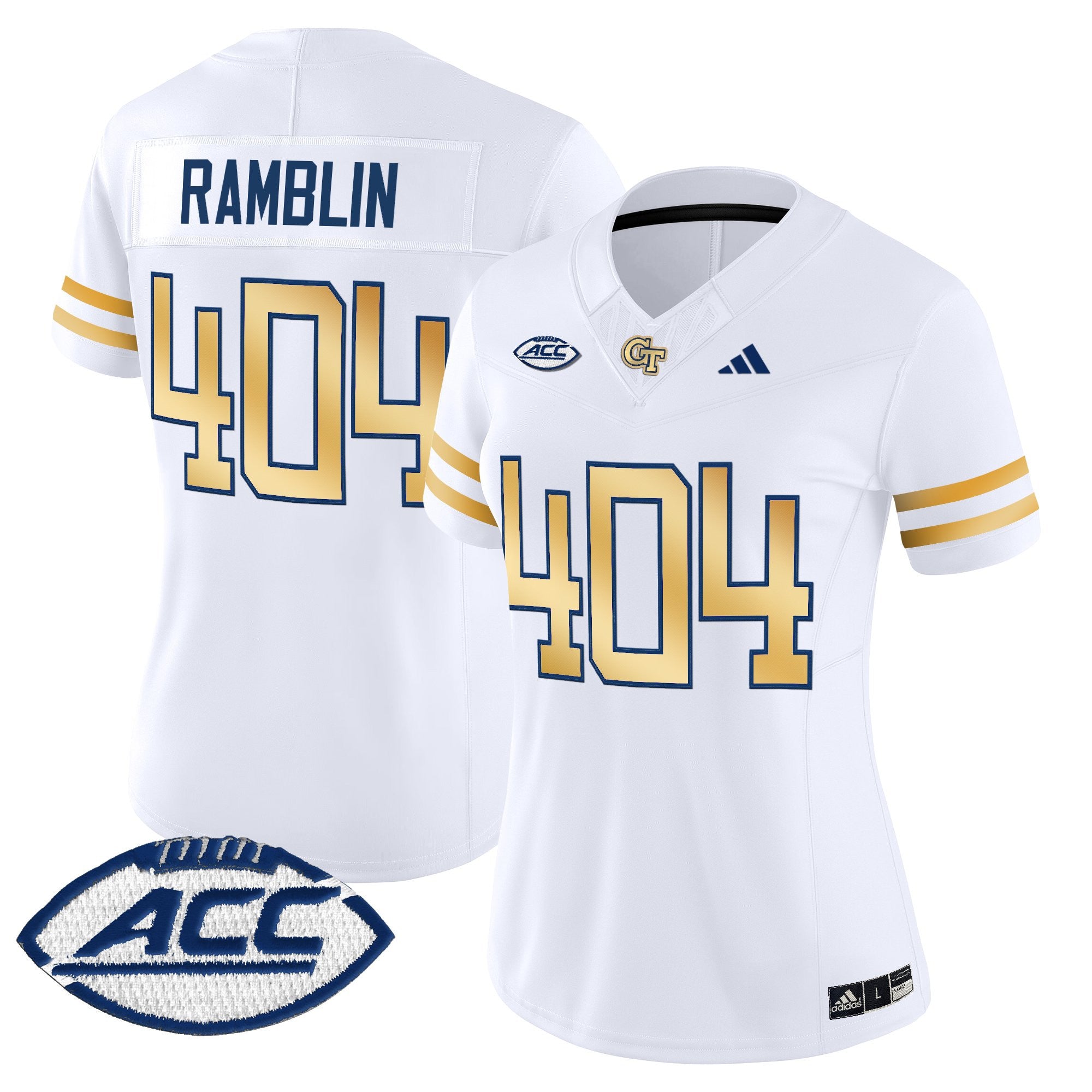 Women's Georgia Tech Yellow Jackets 2025 Vapor Limited Jersey - All stitched