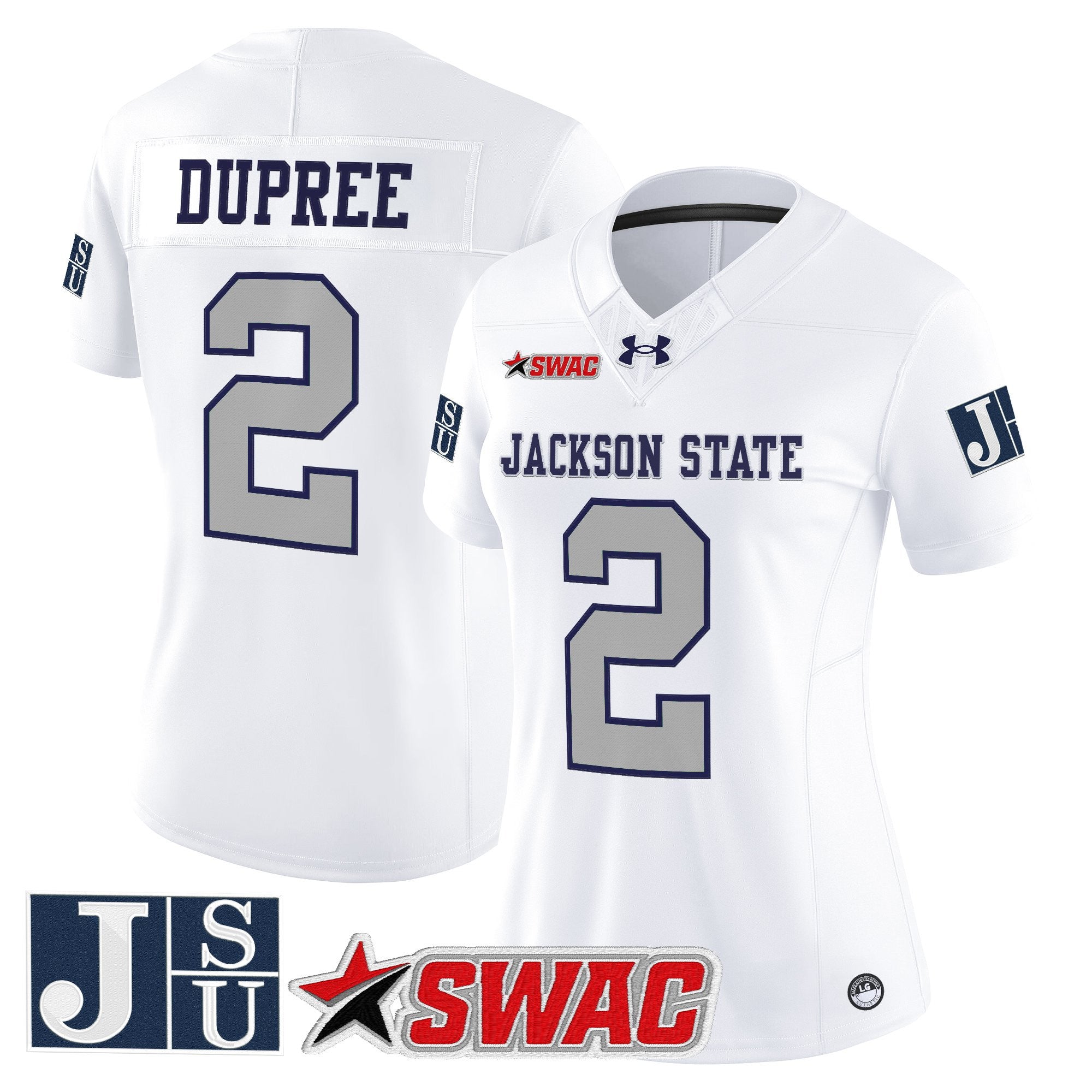 Women's Jackson State Tigers 2025 Vapor Limited Jersey - All Stitched