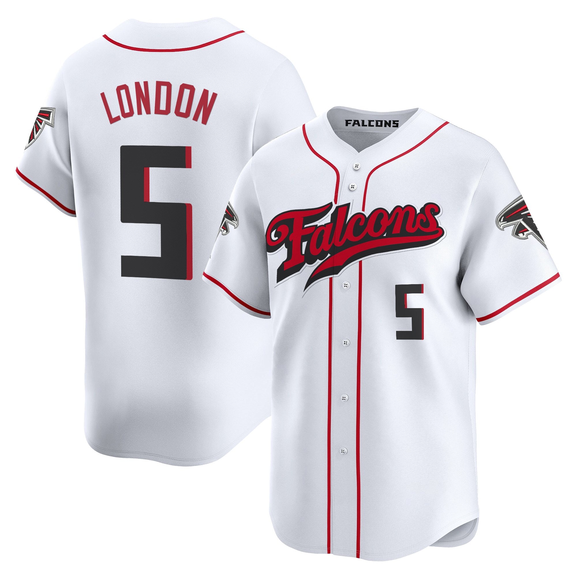 Men's Atlanta Falcons 2025 Vapor Limited Baseball Jersey - All Stitched
