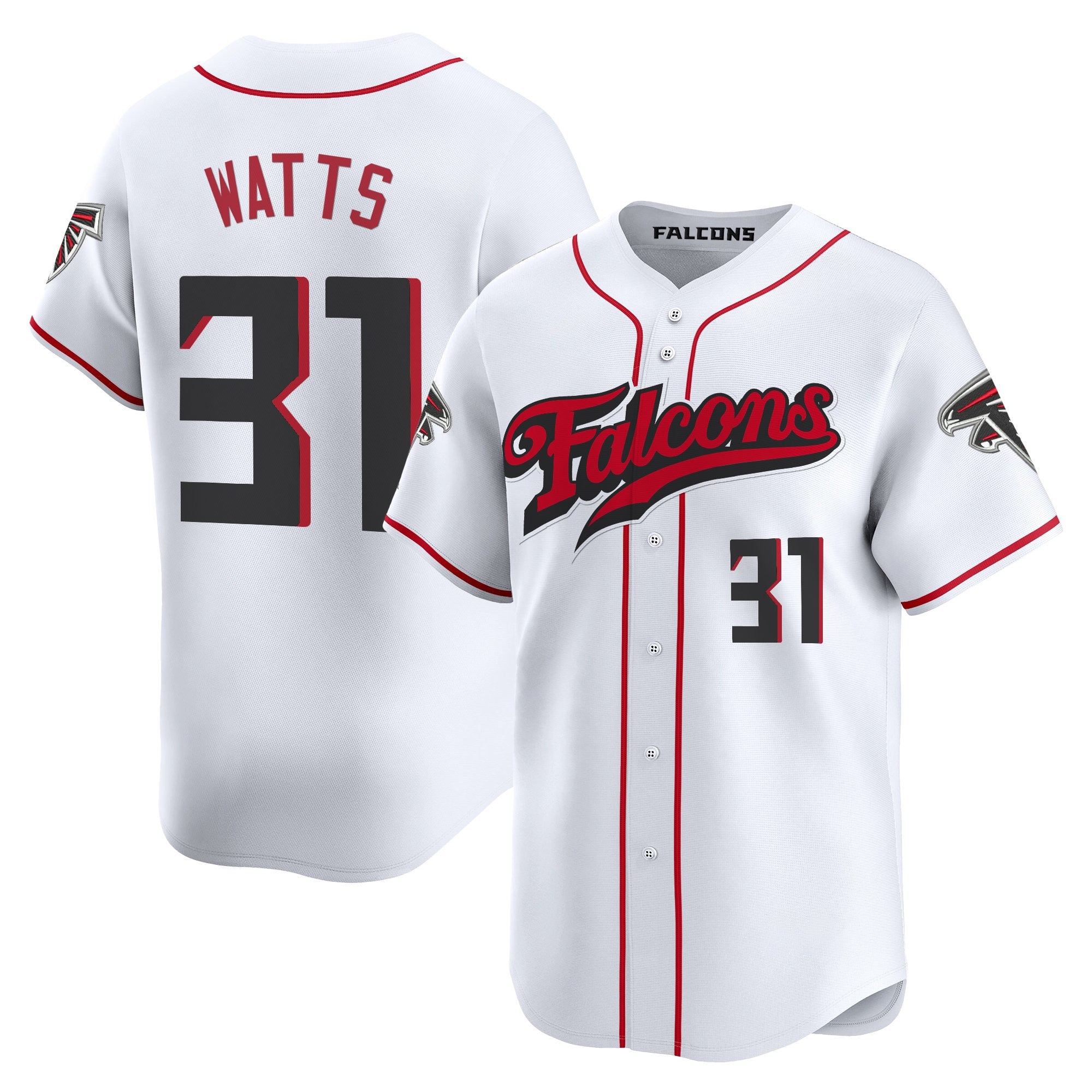 Men's Atlanta Falcons 2025 Vapor Limited Baseball Jersey - All Stitched