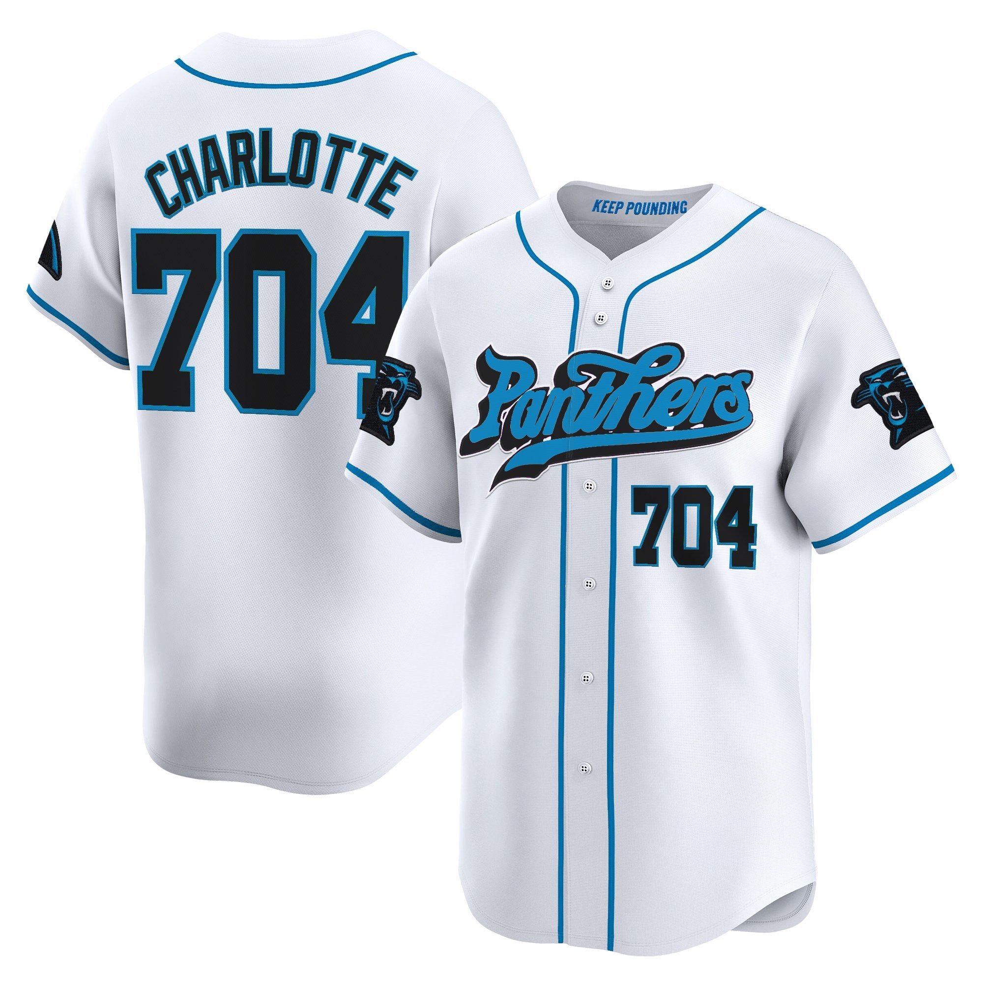 Men's Carolina Panthers 2025 Vapor Limited Baseball Jersey - All Stitched