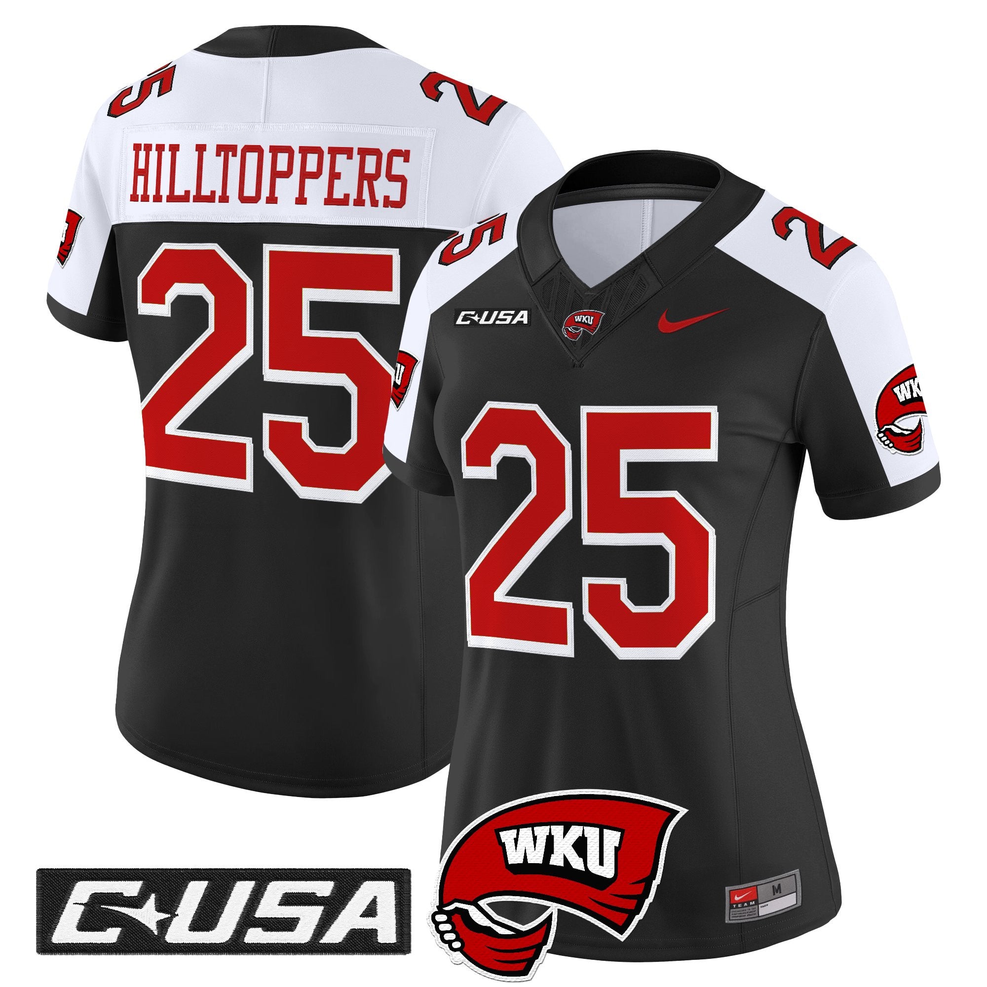 Women's Western Kentucky Hilltoppers 2025 Vapor Limited Jersey - All Stitched