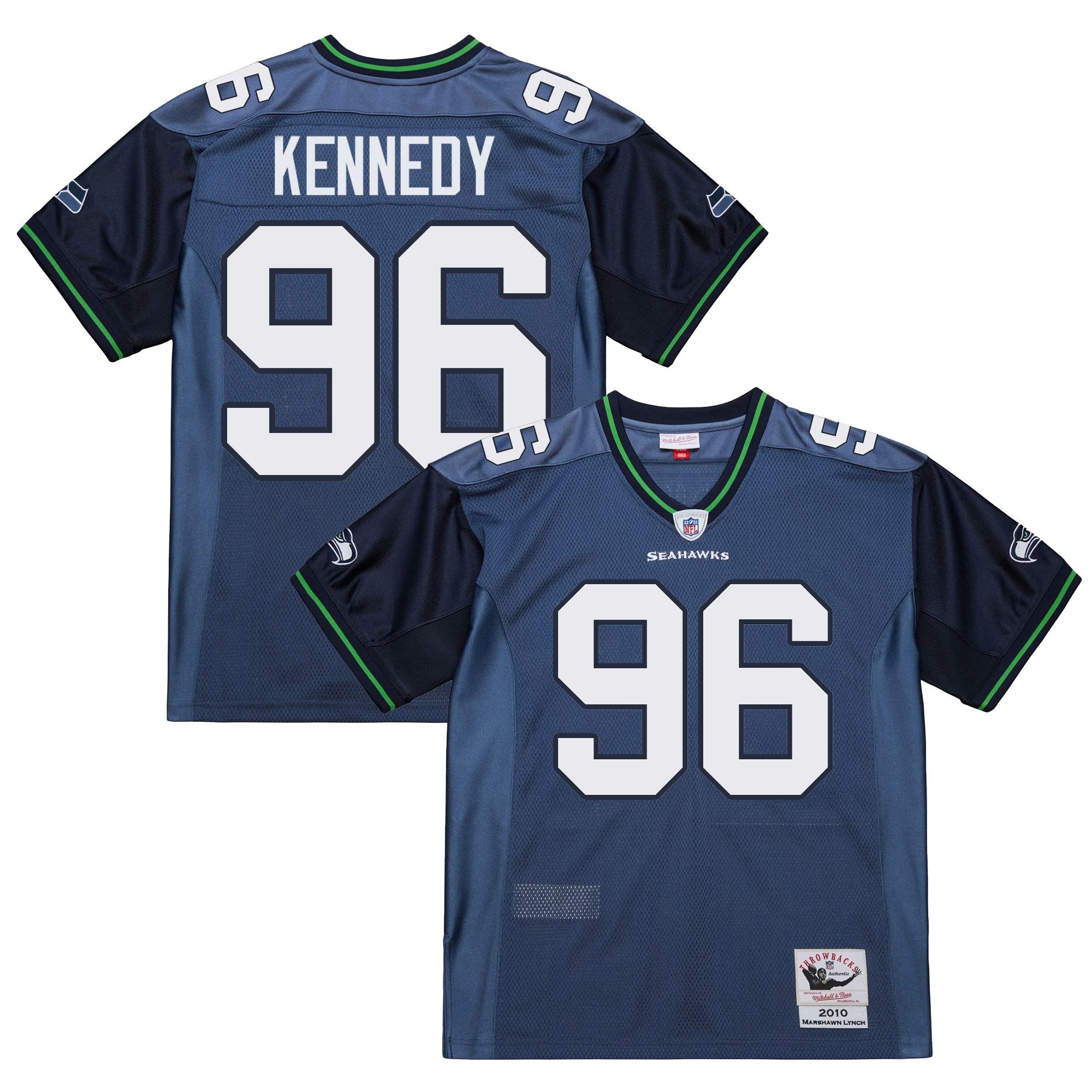 Seattle Seahawks 2010 Throwback Jersey - All Stitched