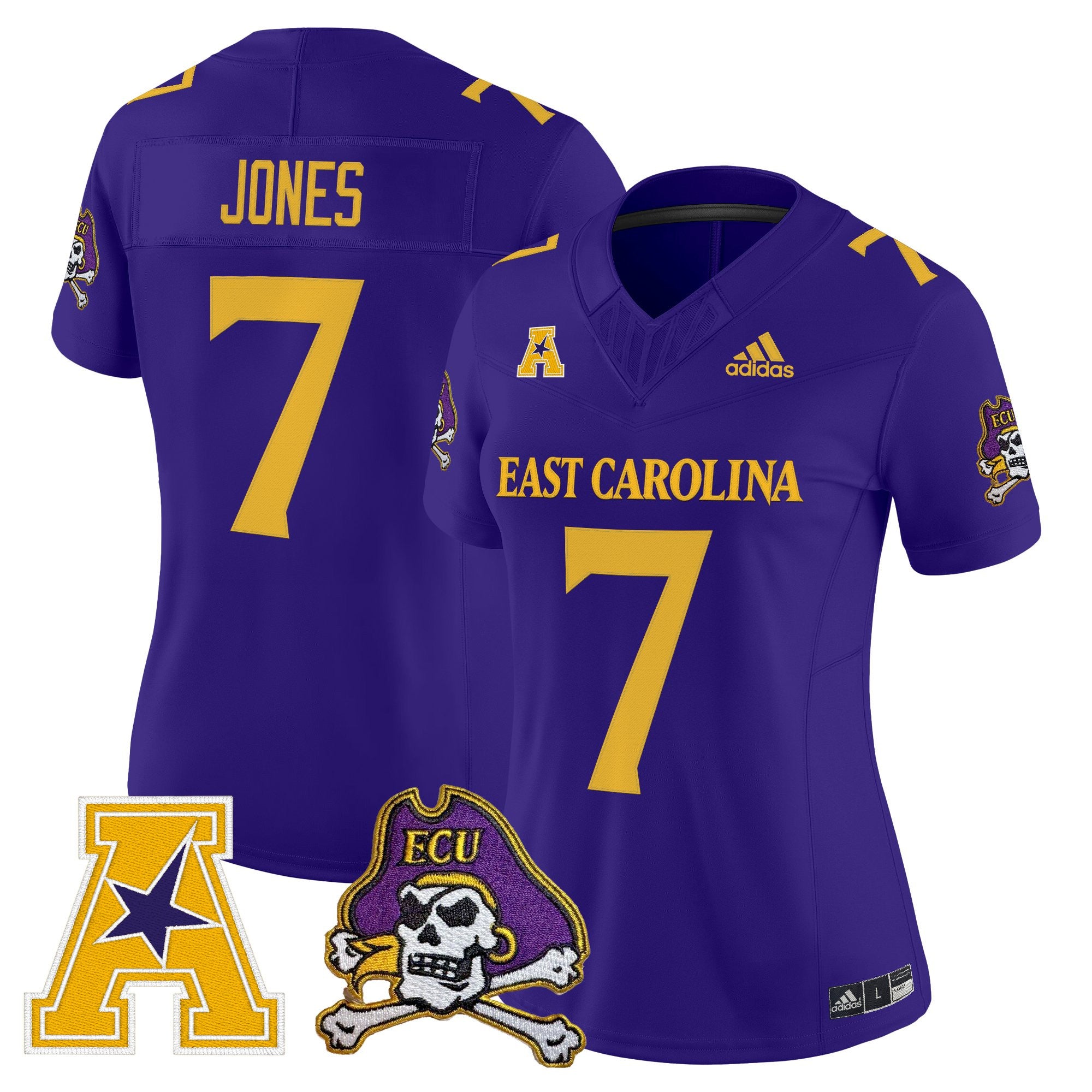 Women's East Carolina Pirates 2025 Vapor Limited Jersey - All Stitched
