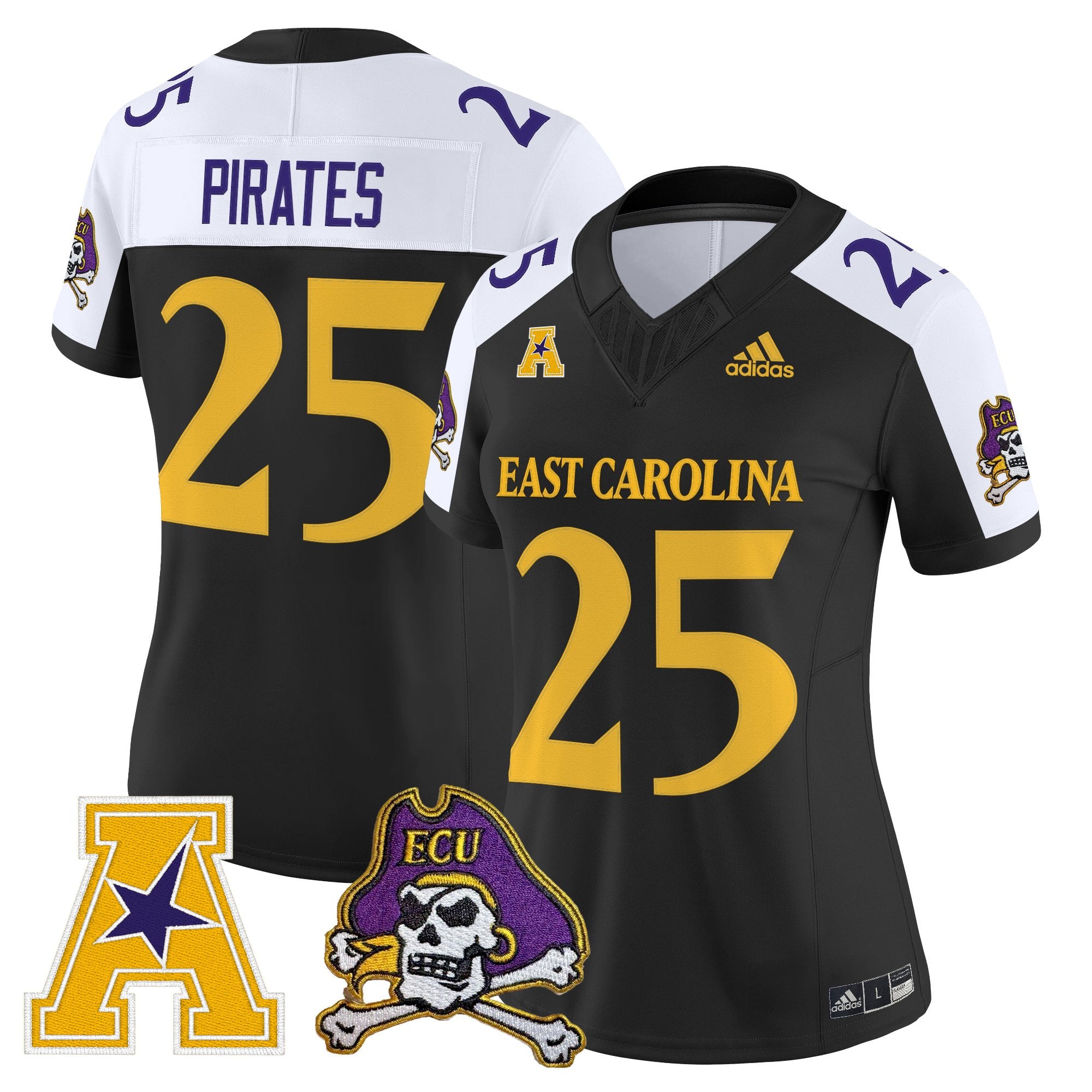 Women's East Carolina Pirates 2025 Vapor Limited Jersey - All Stitched