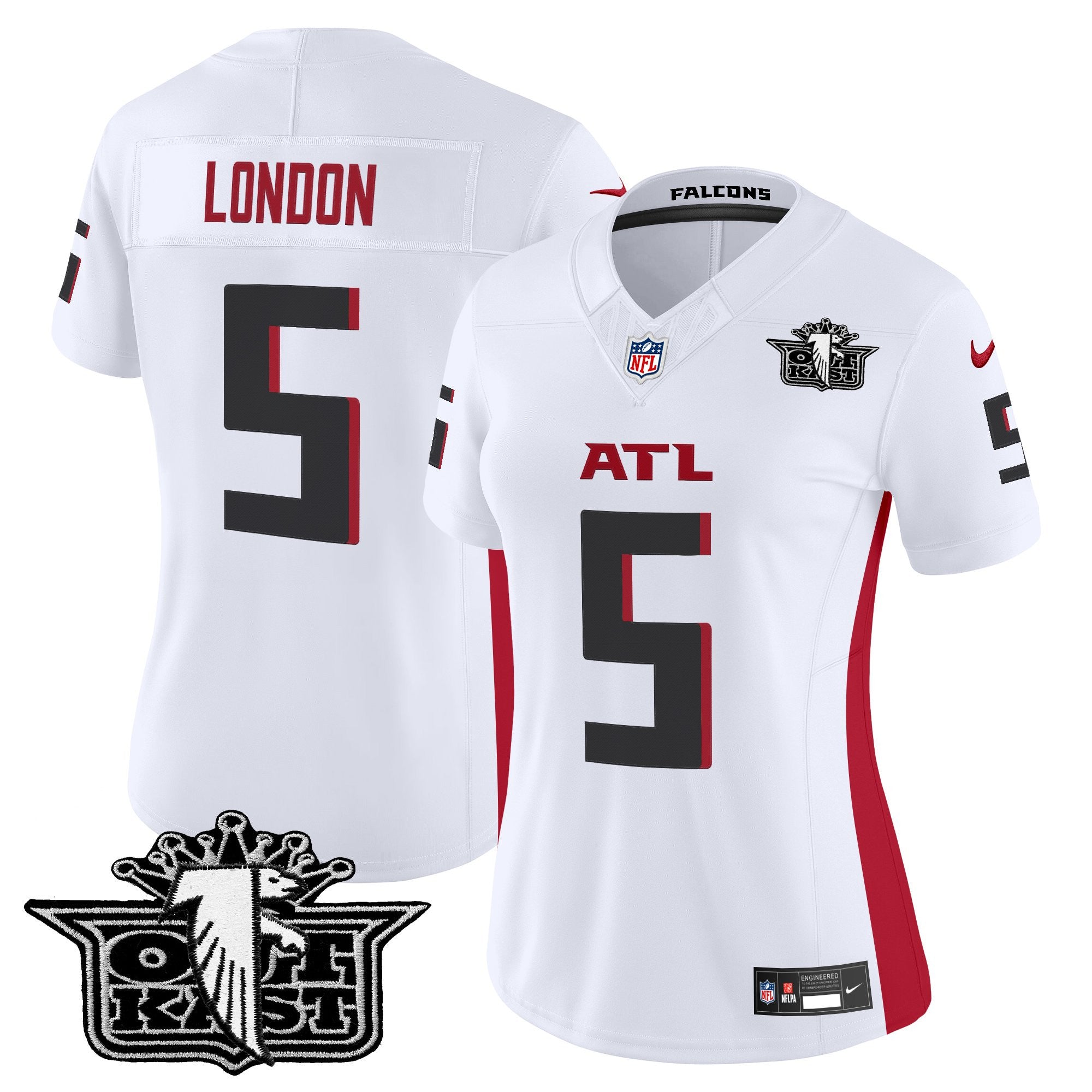 Women's Outkast x Atlanta Falcons 2025 Vapor Limited Jersey - All Stitched