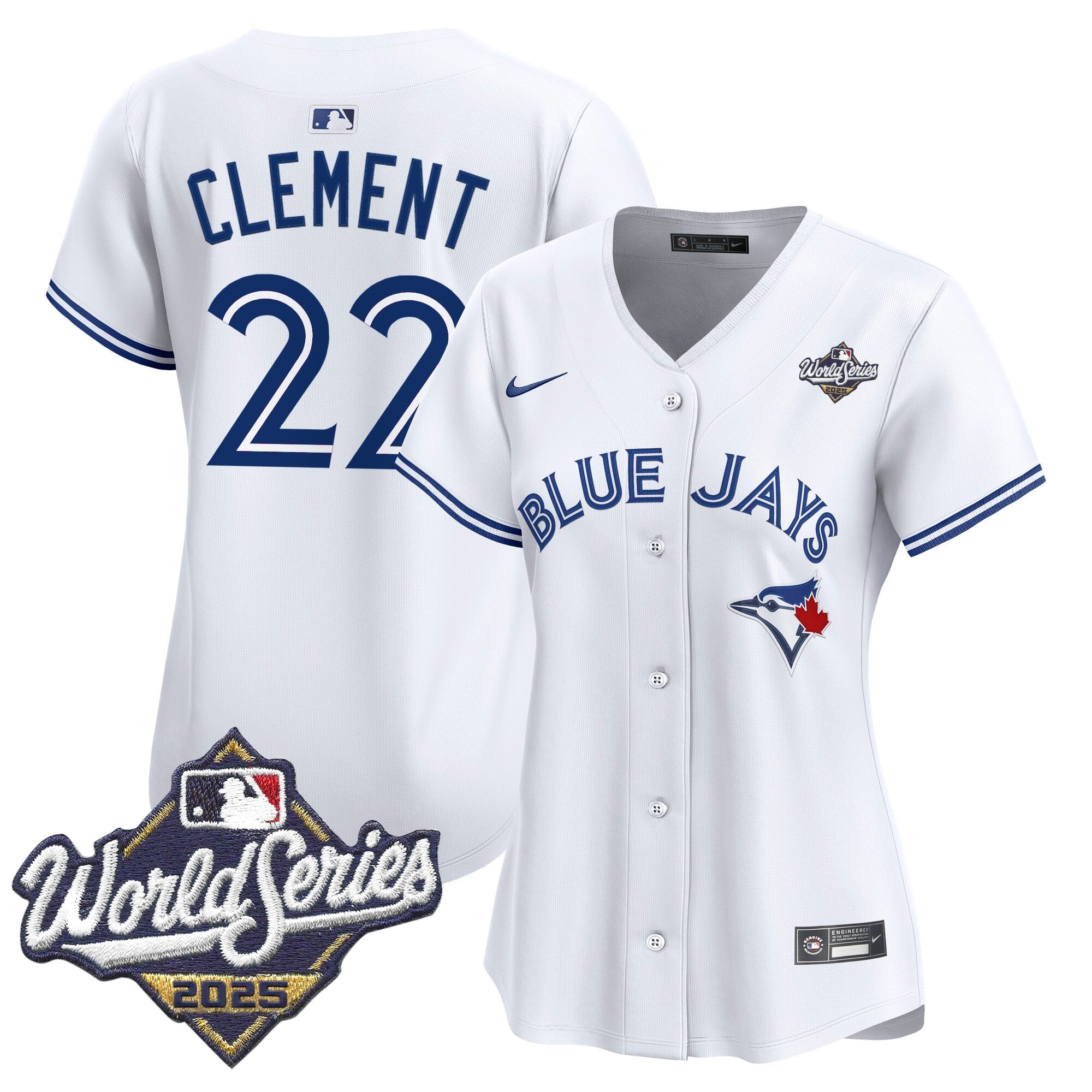 Women's Toronto Blue Jays 2025 World Series Vapor Premier Limited Jersey V2 - All Stitched
