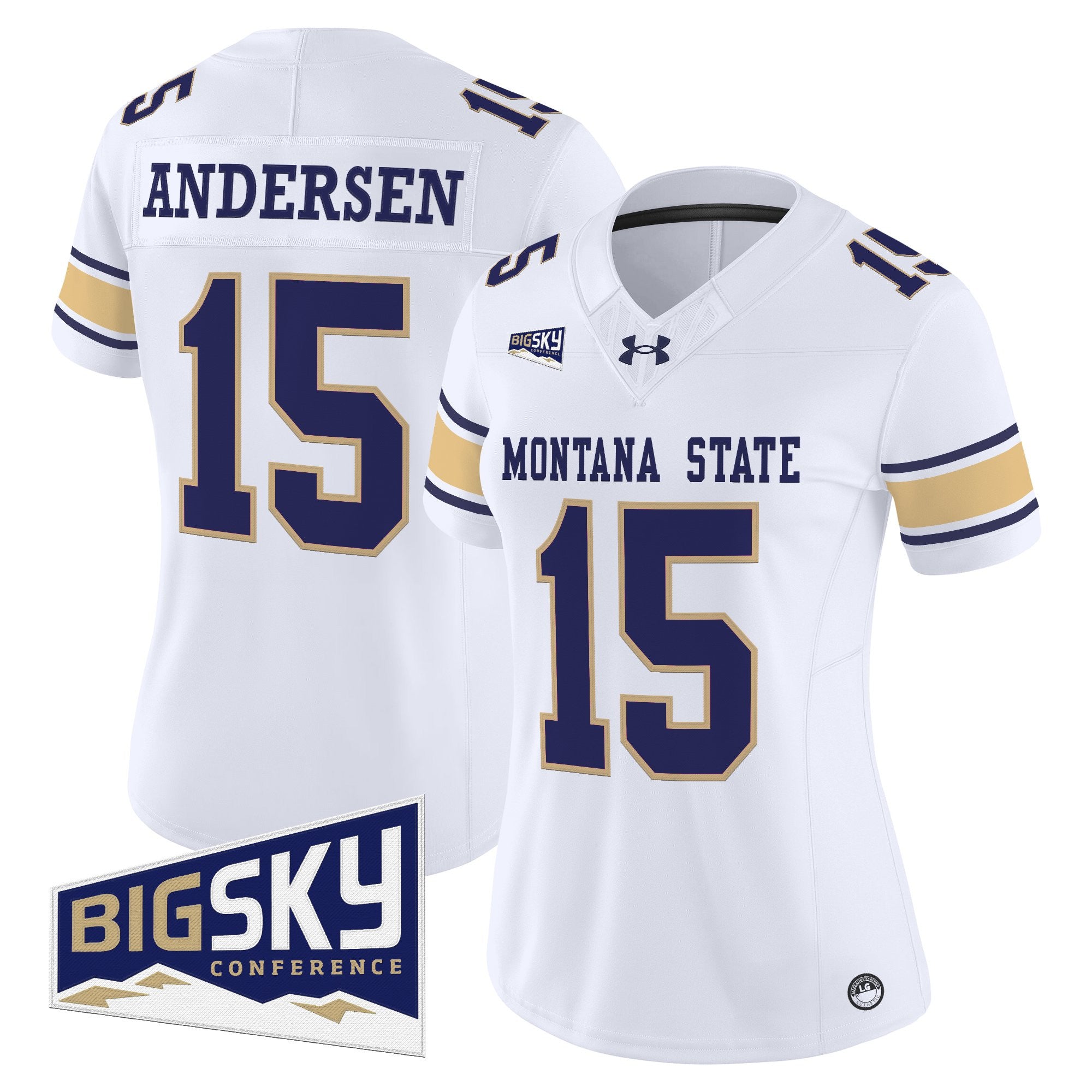 Women's Montana State Bobcats 2025 Vapor Limited Jersey - All Stitched