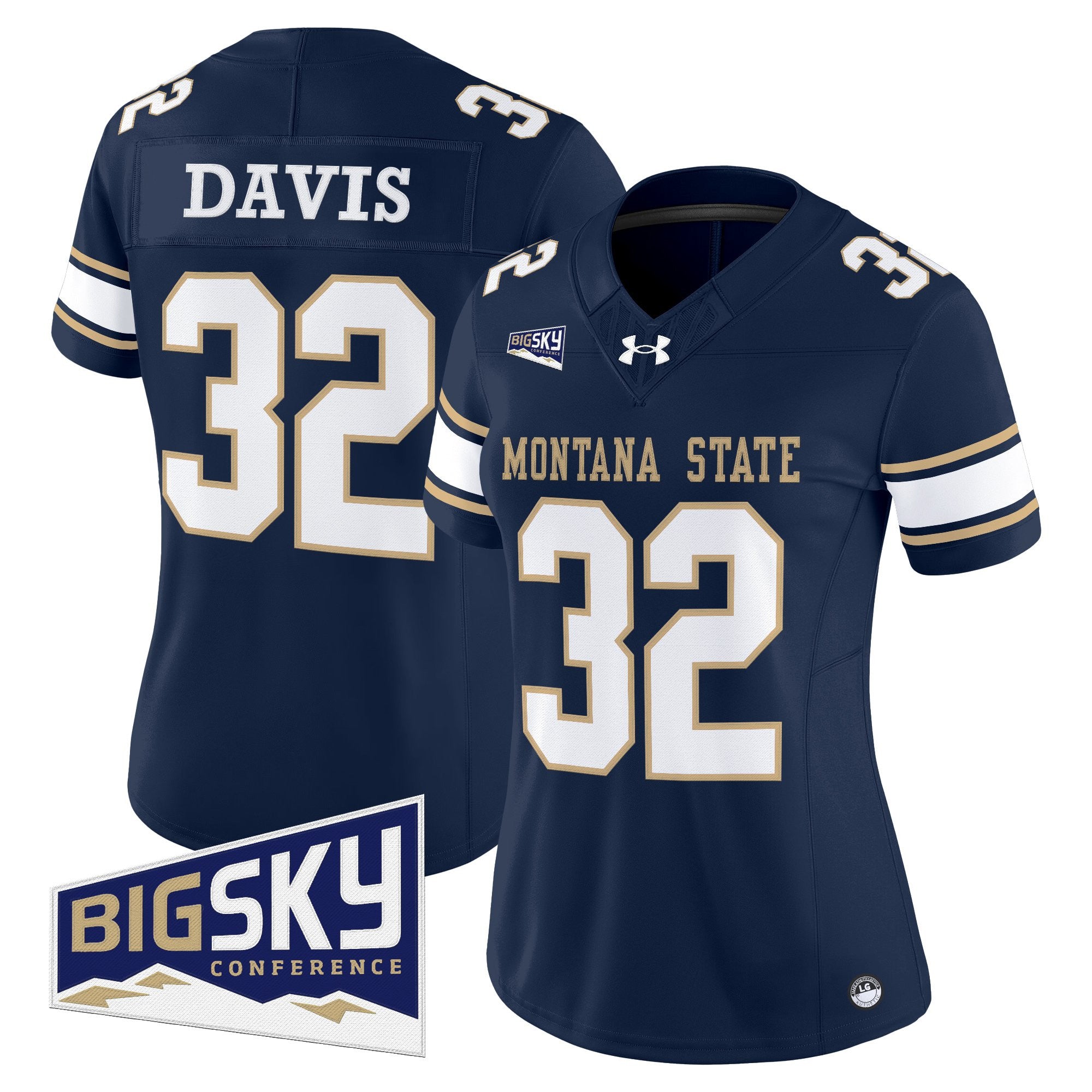 Women's Montana State Bobcats 2025 Vapor Limited Jersey - All Stitched