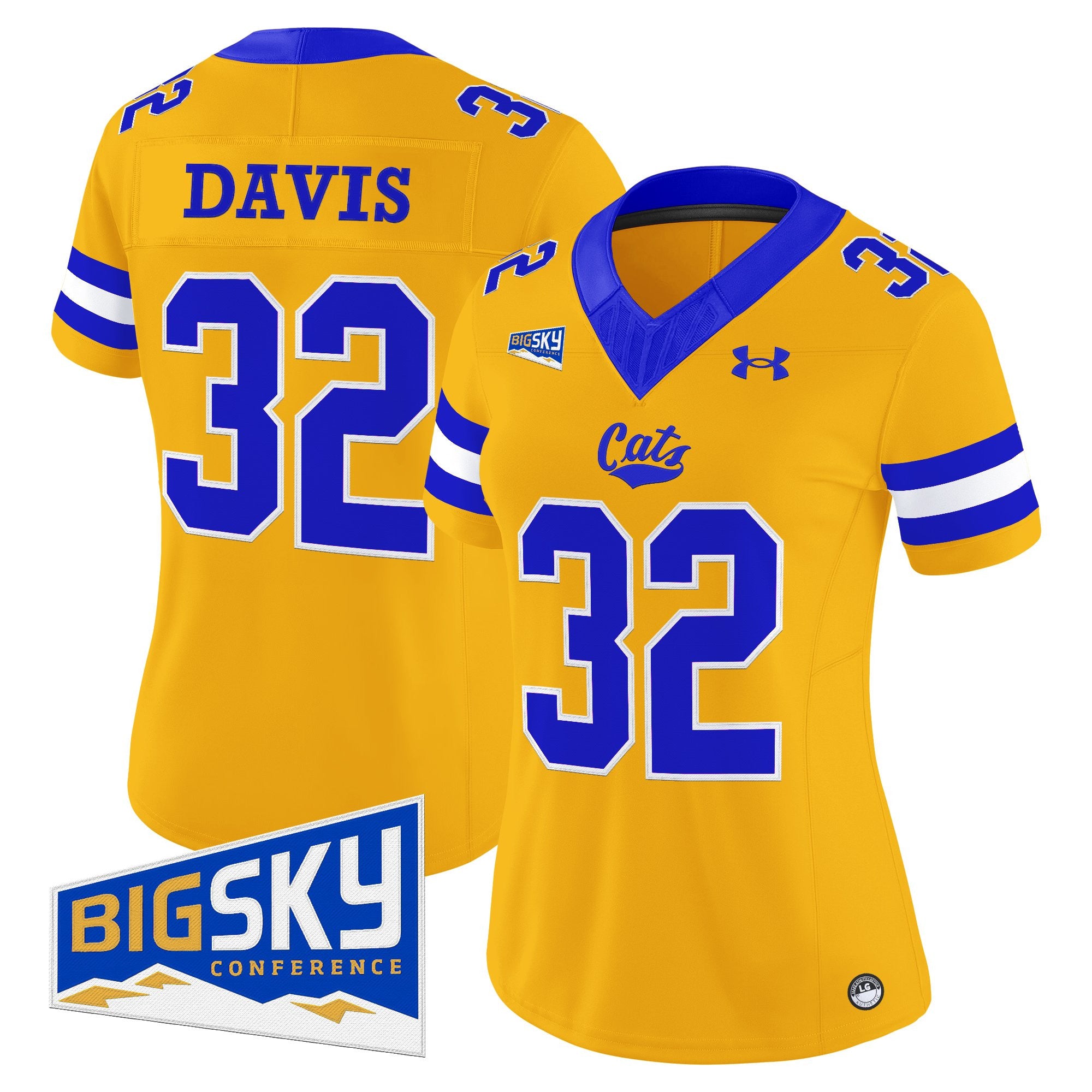 Women's Montana State Bobcats 2025 Vapor Limited Jersey - All Stitched
