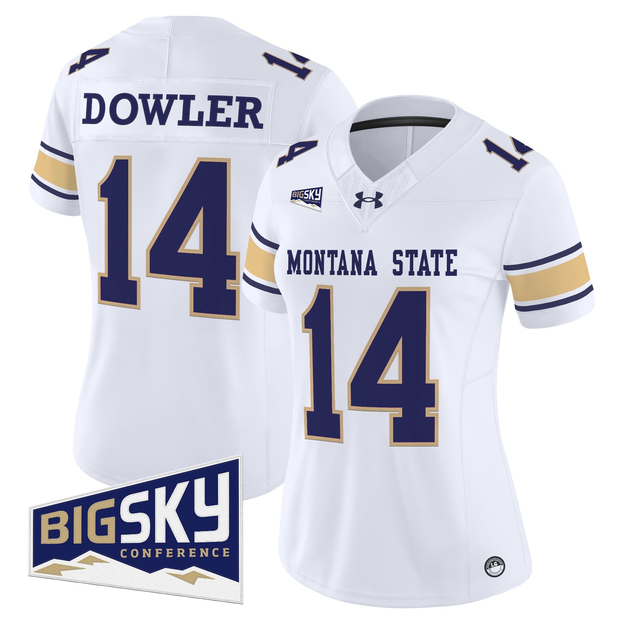 Women's Montana State Bobcats 2025 Vapor Limited Jersey - All Stitched