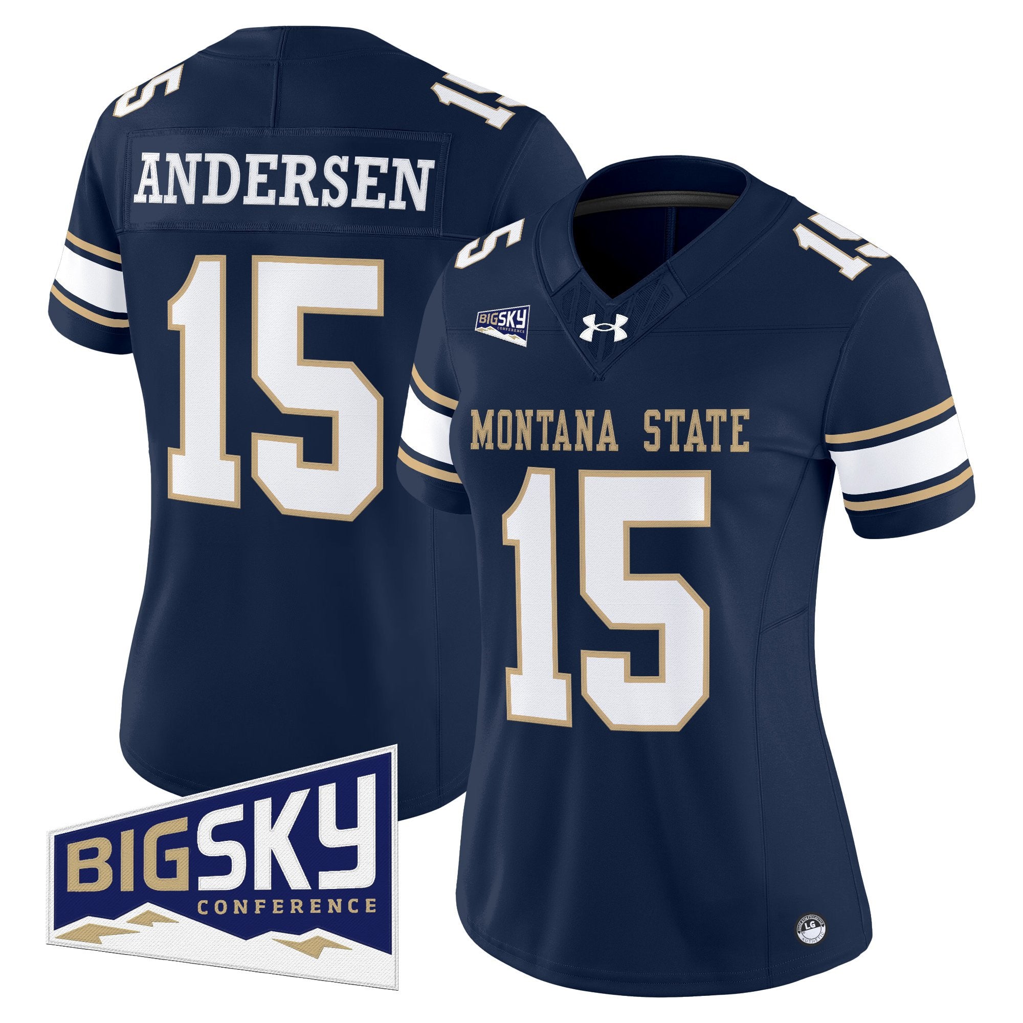 Women's Montana State Bobcats 2025 Vapor Limited Jersey - All Stitched
