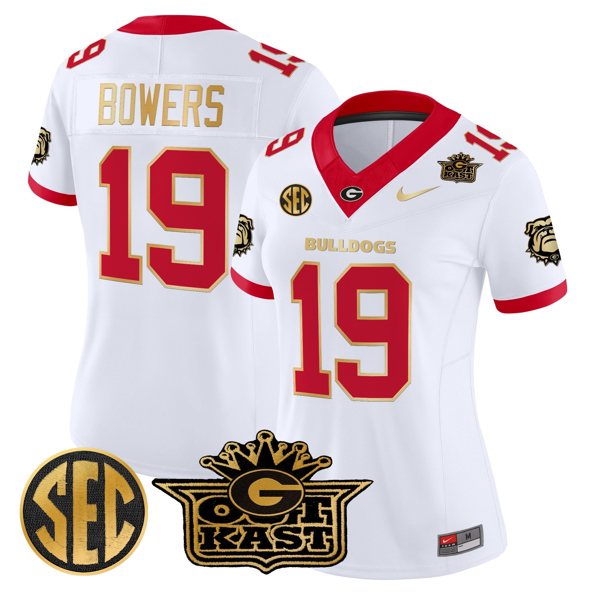 Women's Outkast x Georgia Bulldogs Vapor Limited Jersey - All stitched