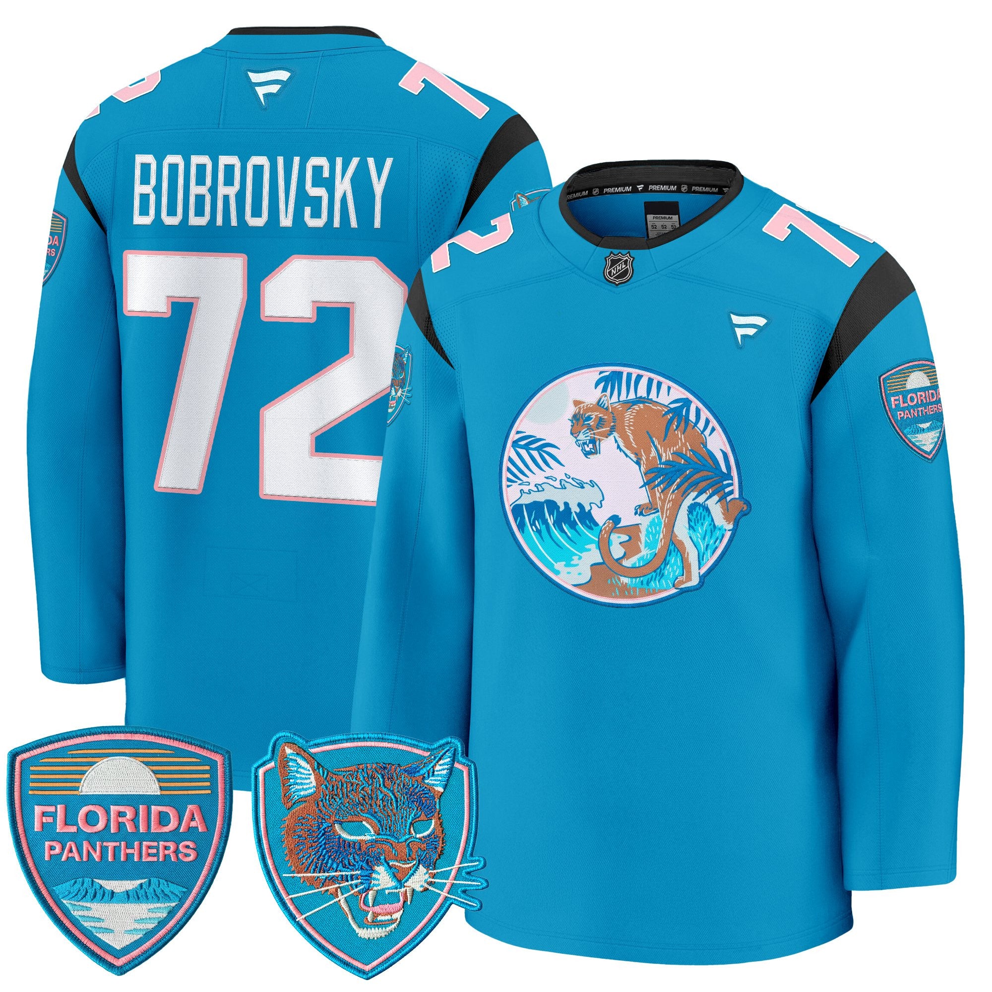 Florida Panthers "SoFlo Night Edition" Premium Jersey - Stitched