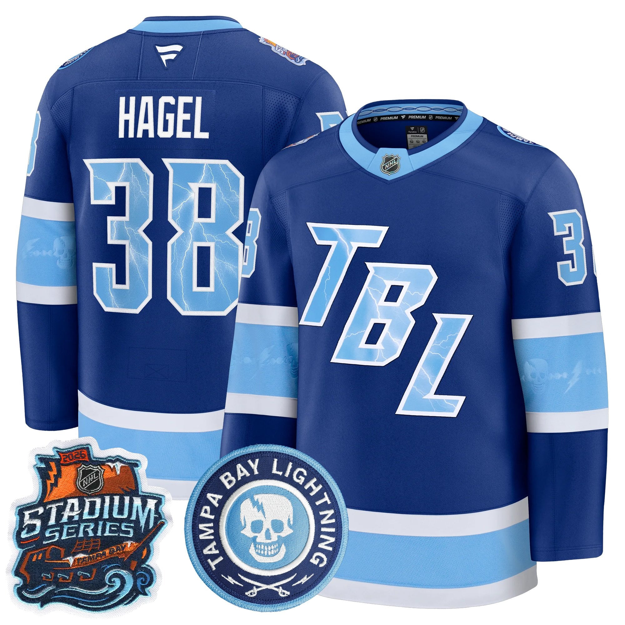 Tampa Bay Lightning 2026 Stadium Series Premium Jersey - All Stitched