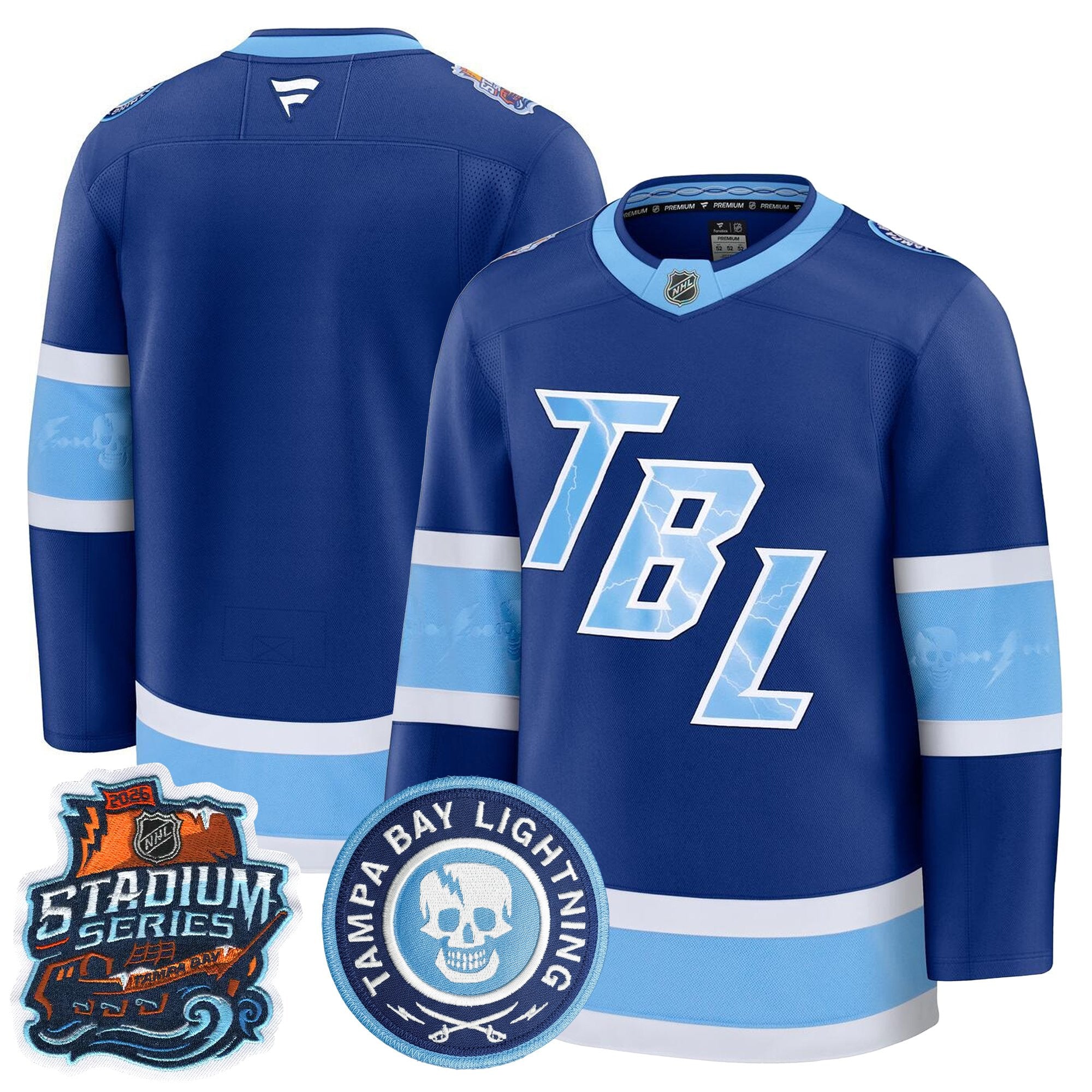 Tampa Bay Lightning 2026 Stadium Series Premium Jersey - All Stitched