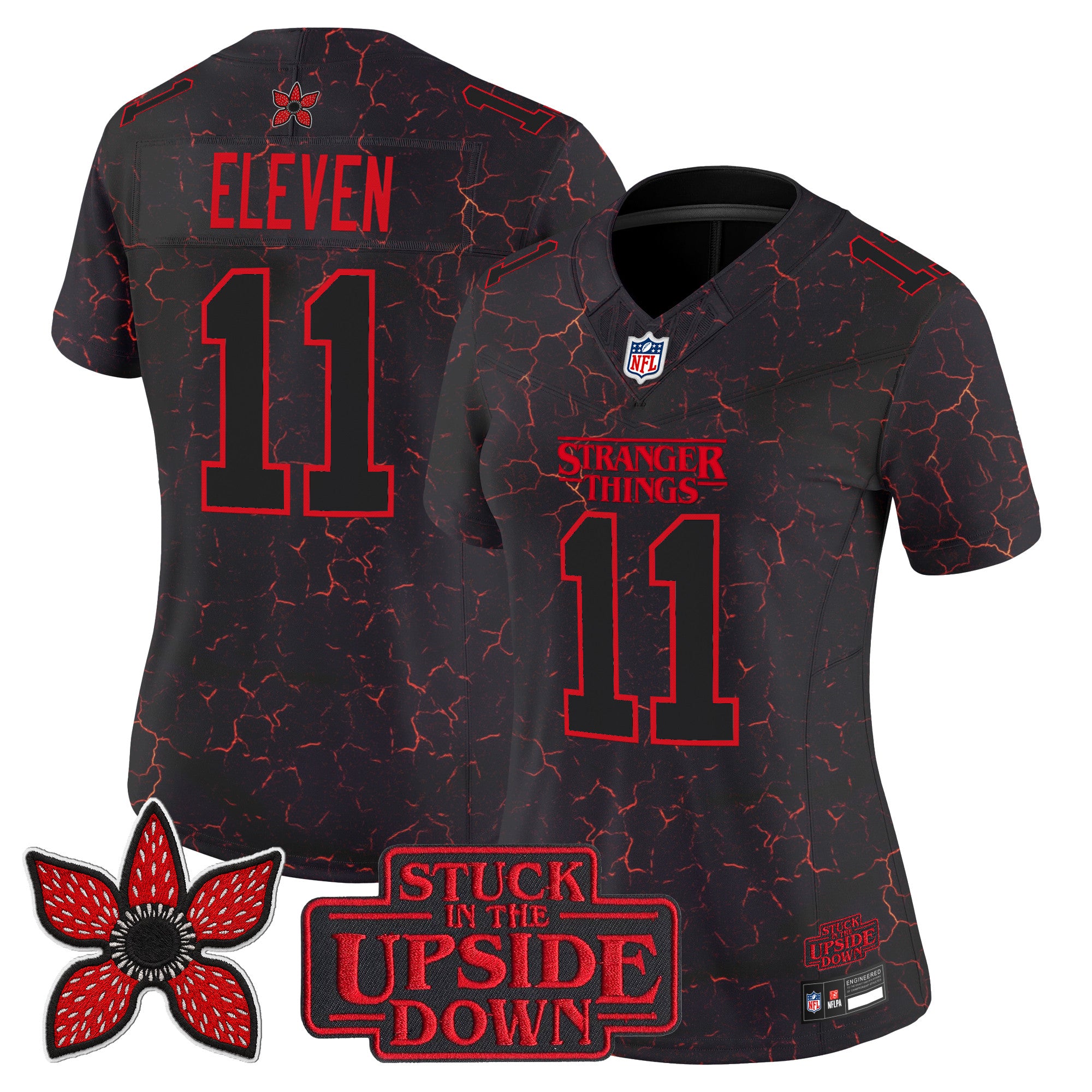 Stranger Things Football Vapor Limited Jersey - All Stitched