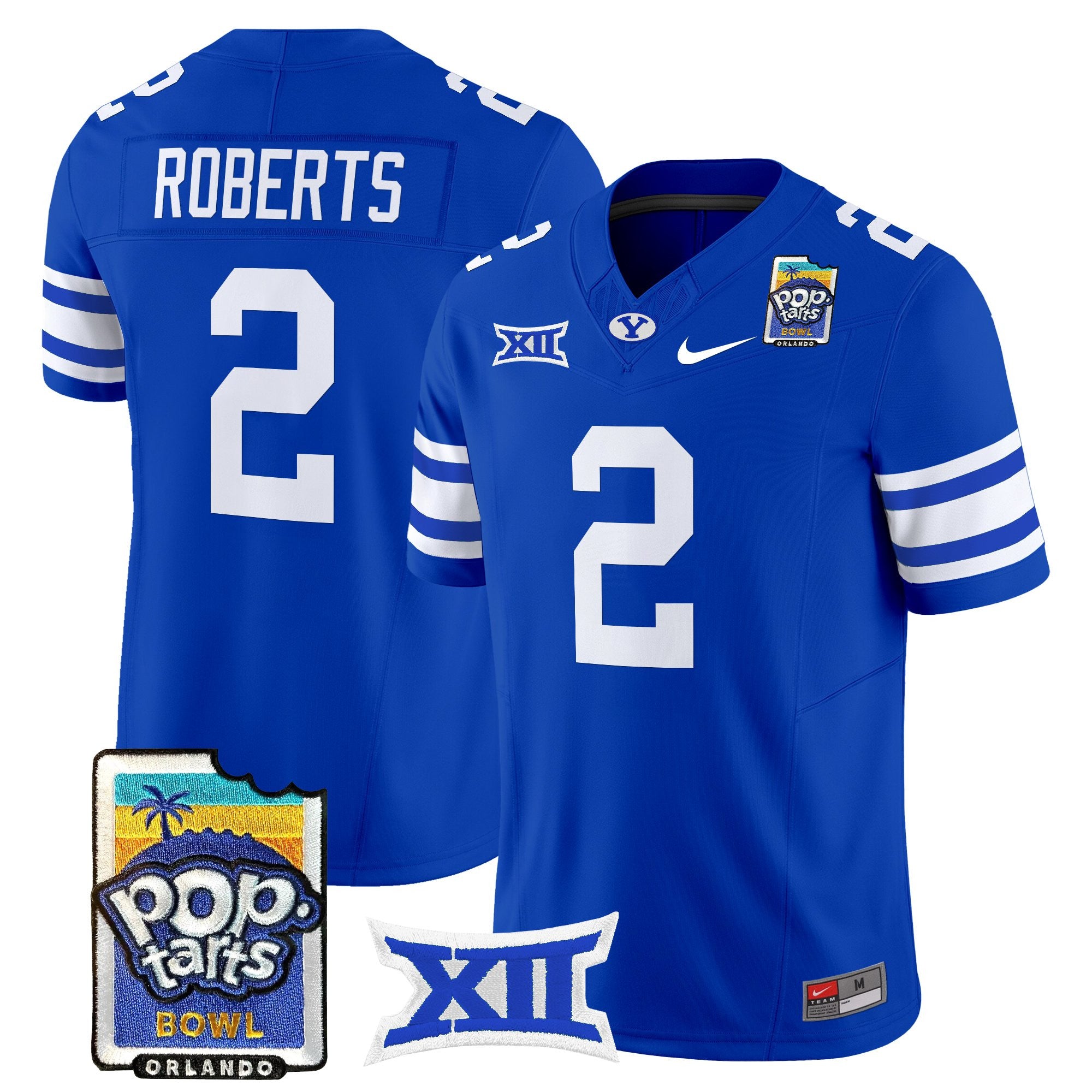 Men's BYU Cougars 2025 Pop-Tarts Bowl Vapor Limited Jersey - All Stitched