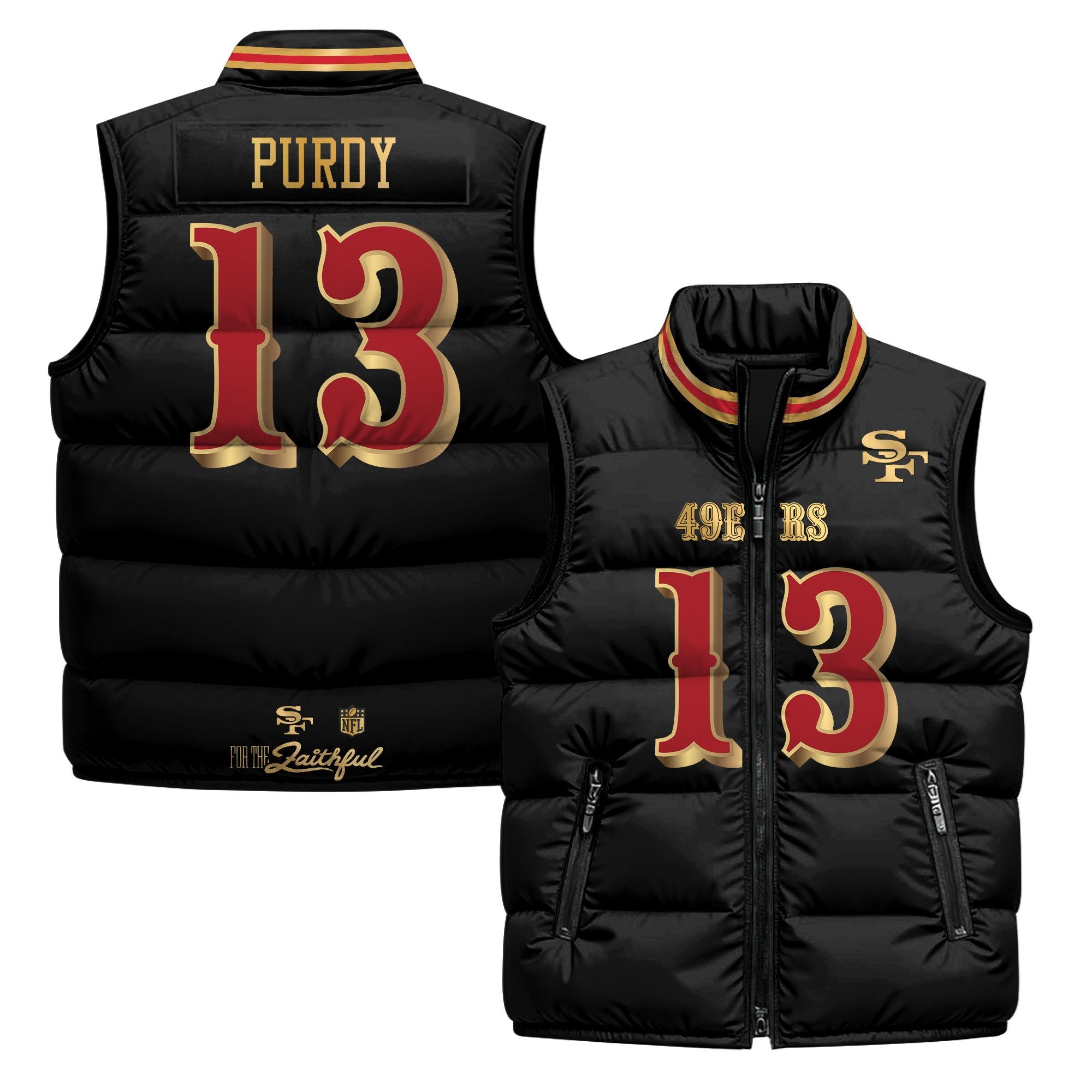 San Francisco 49ers “Rivalries” Puffer Vest