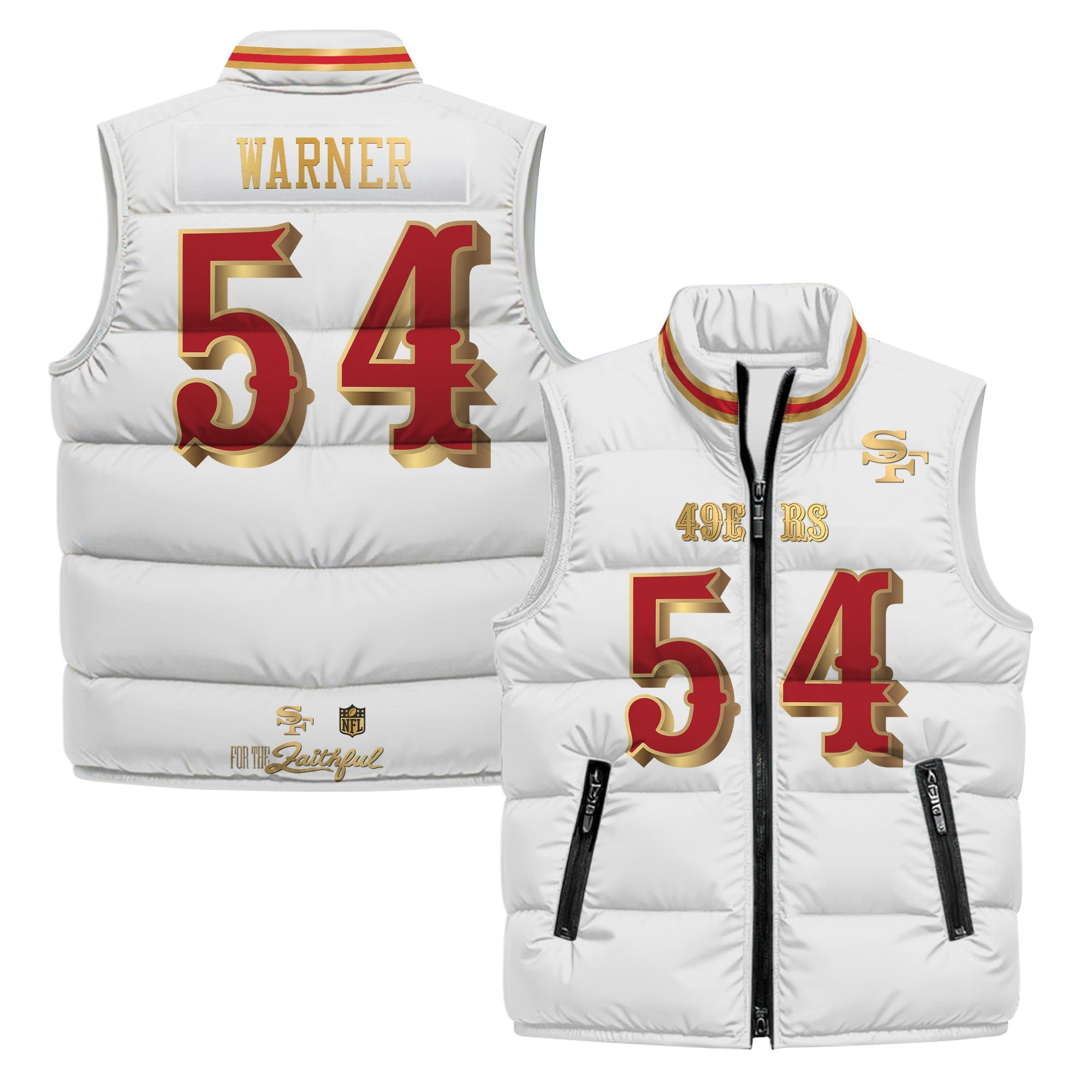 San Francisco 49ers “Rivalries” Puffer Vest