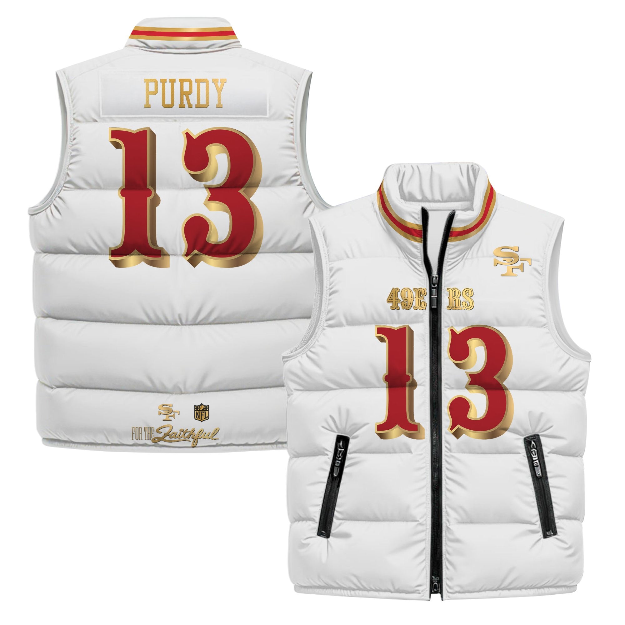 San Francisco 49ers “Rivalries” Puffer Vest