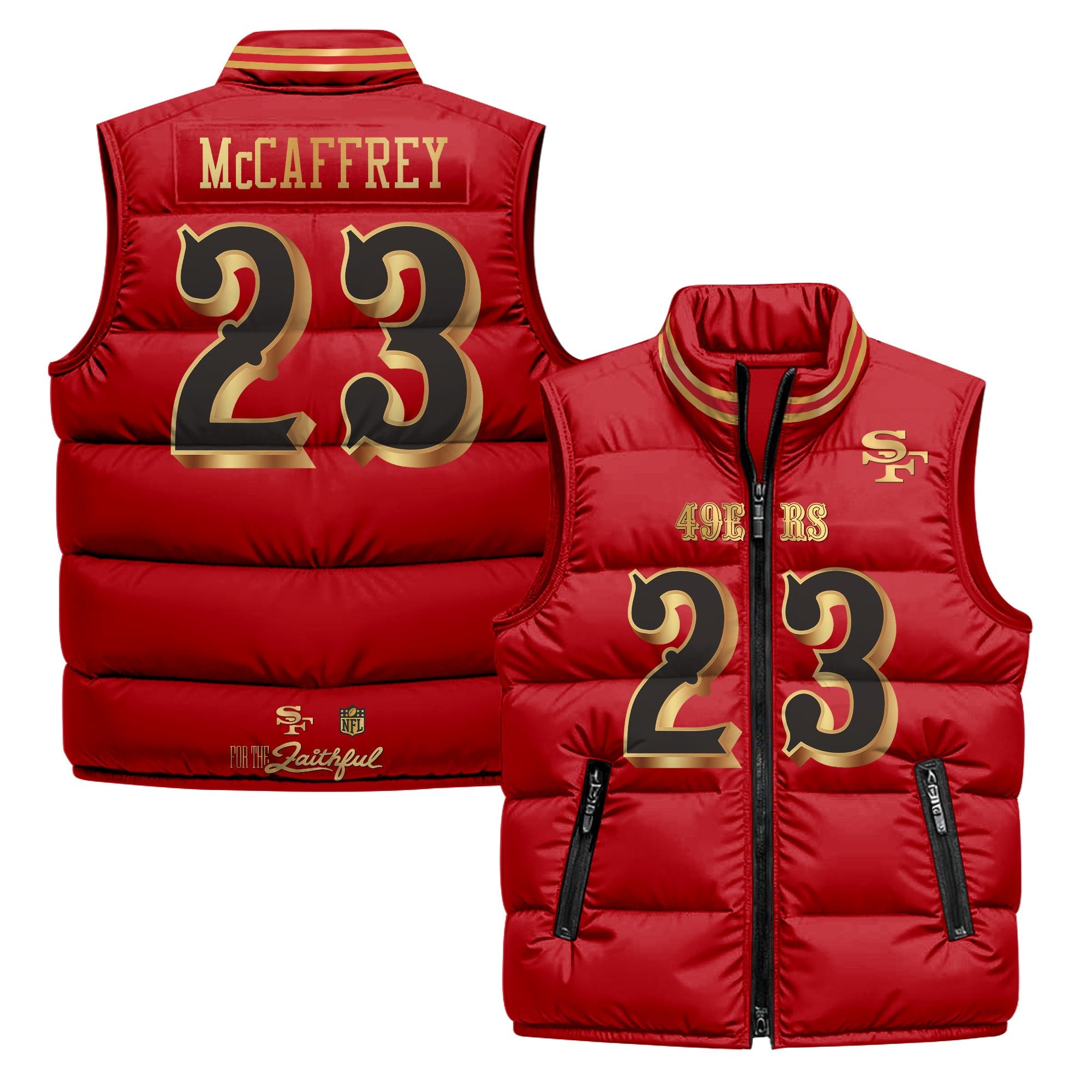 San Francisco 49ers “Rivalries” Puffer Vest