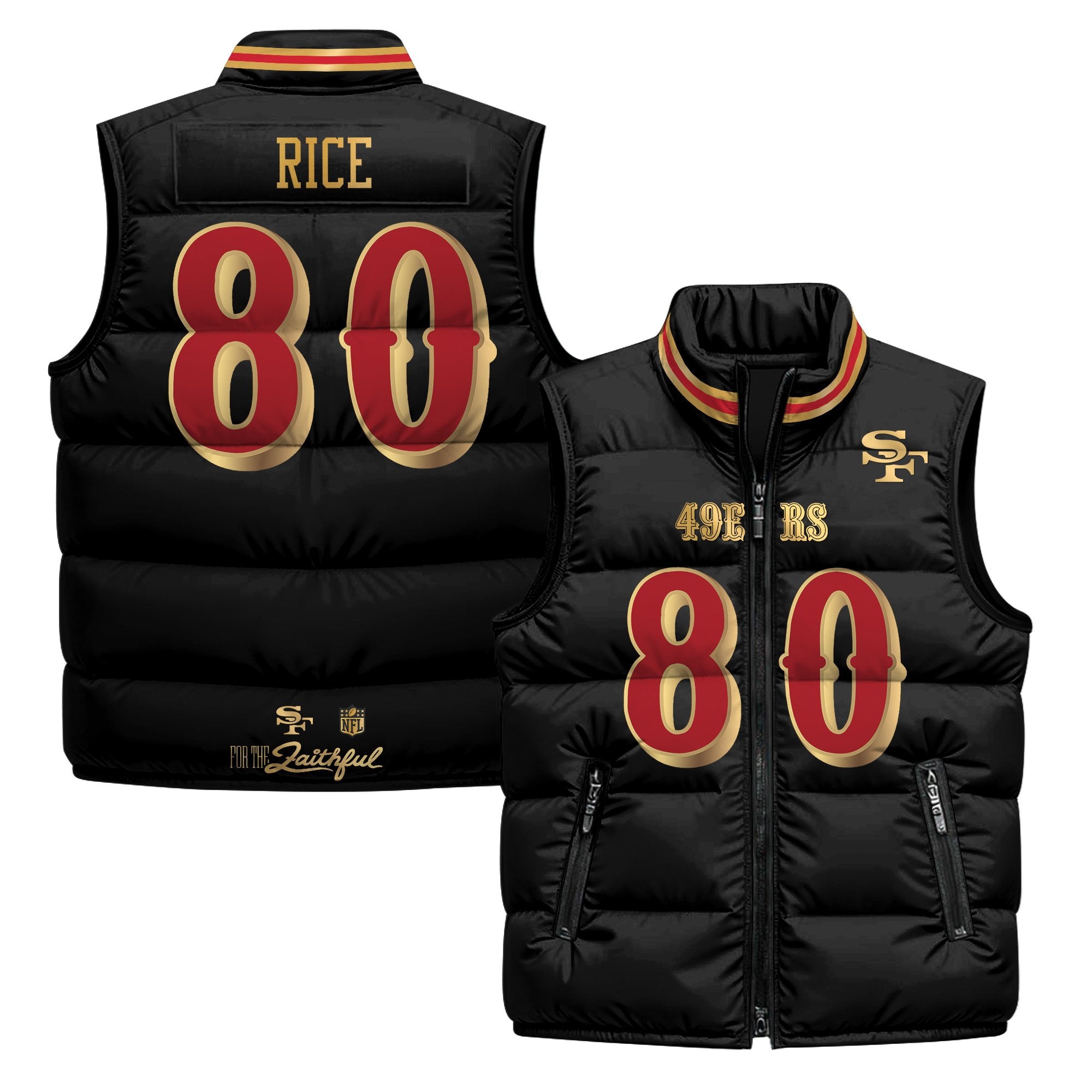 San Francisco 49ers “Rivalries” Puffer Vest