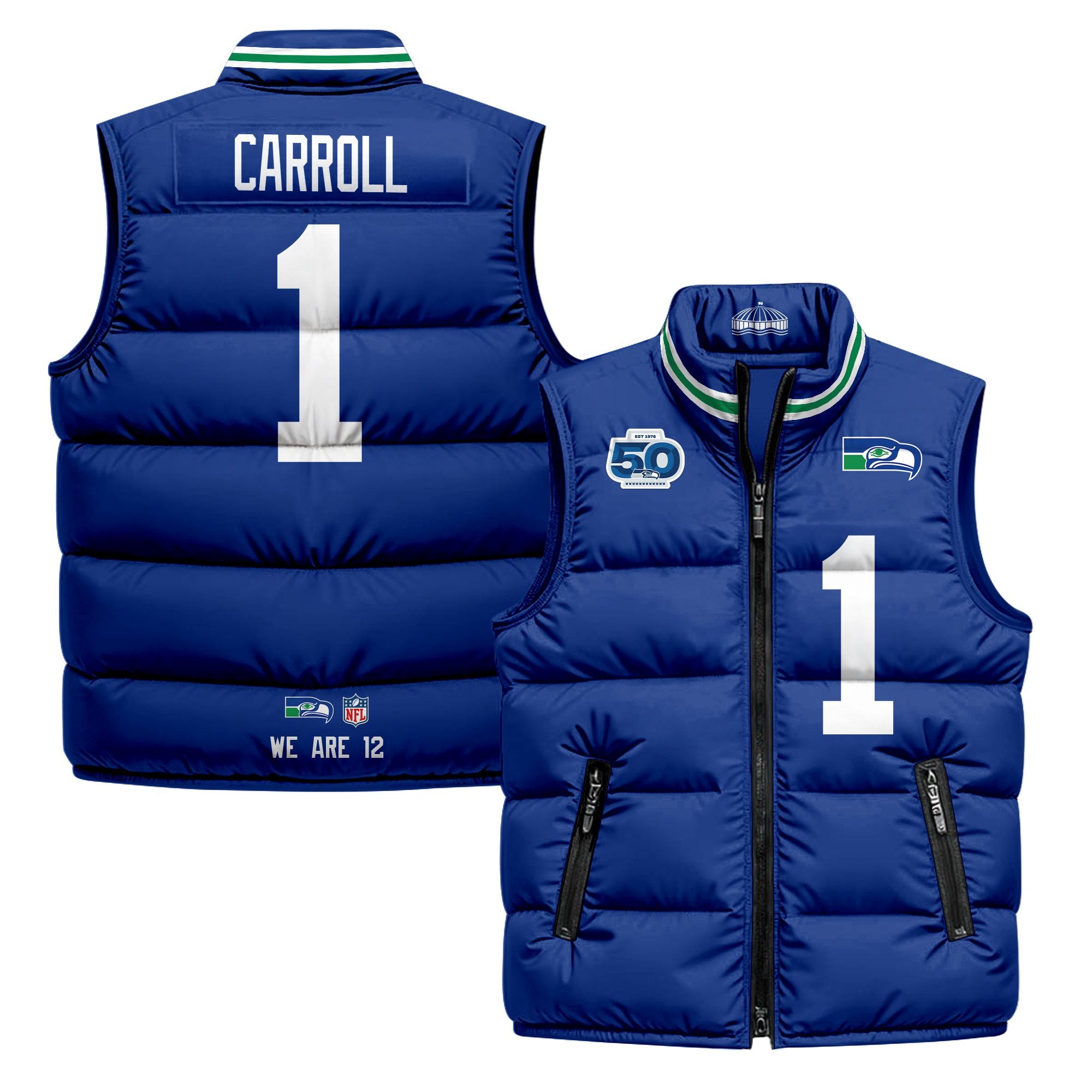 Seattle Seahawks 2026 Puffer Vest